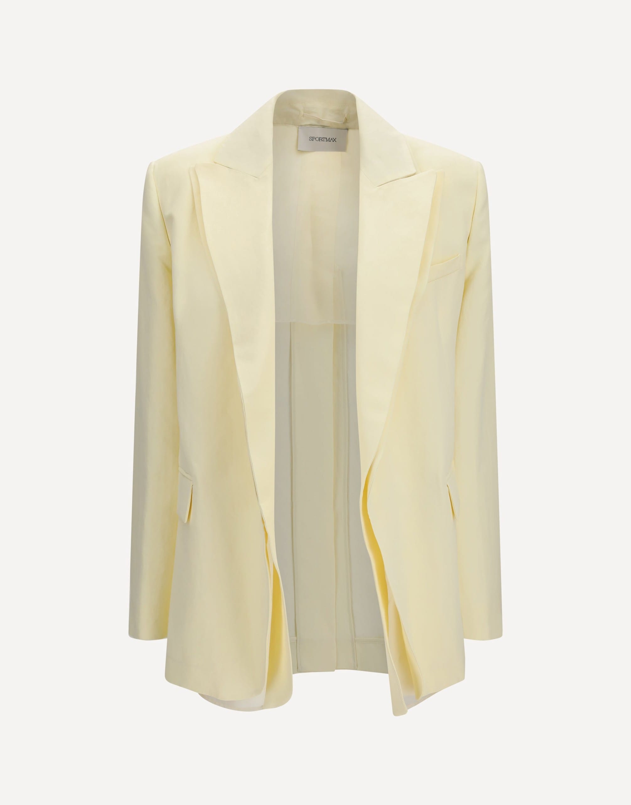 Max Mara Double-Collar Viscose Blend Blazer