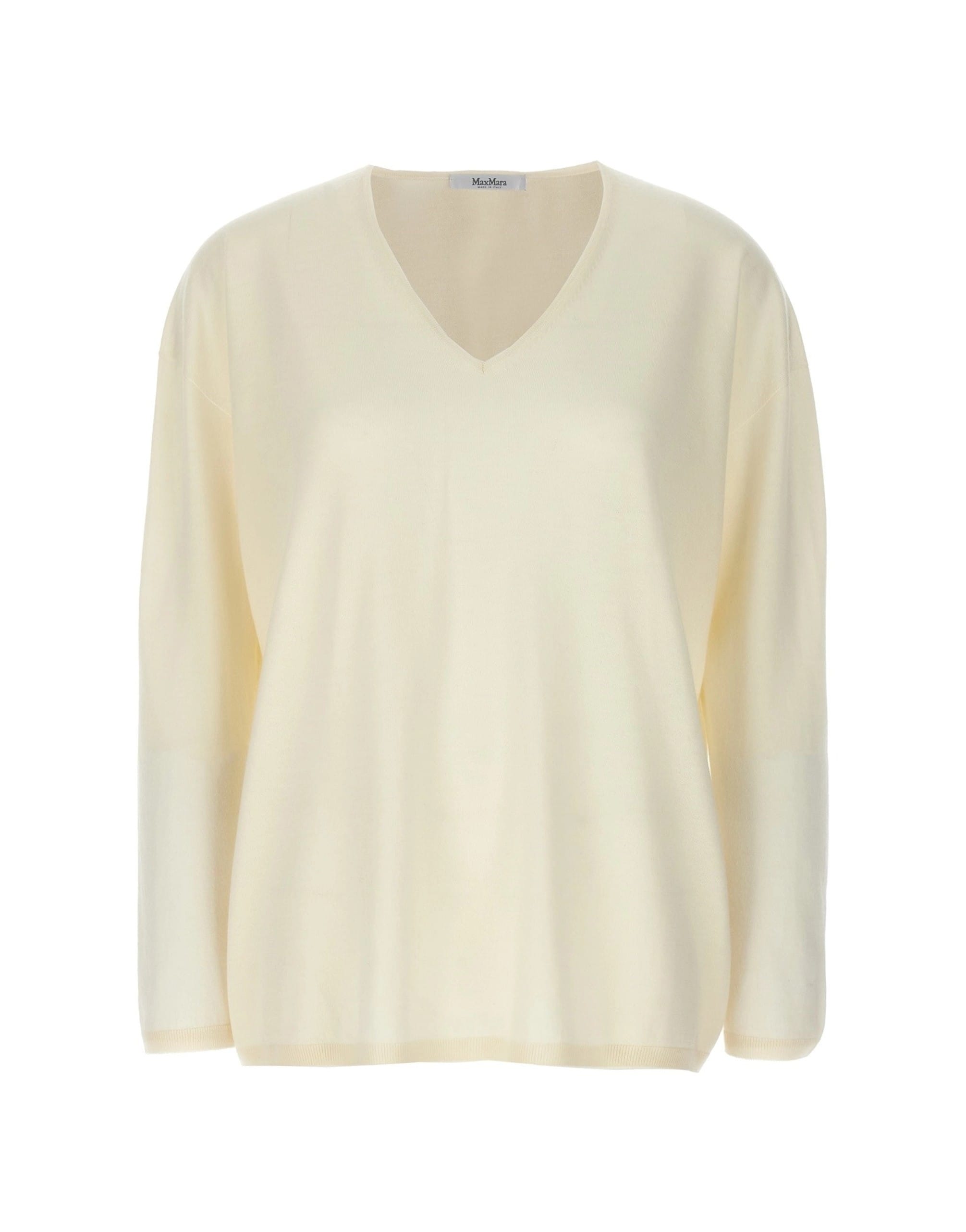 Max Mara Max Mara Freccia Cashmere V-Neck Sweater