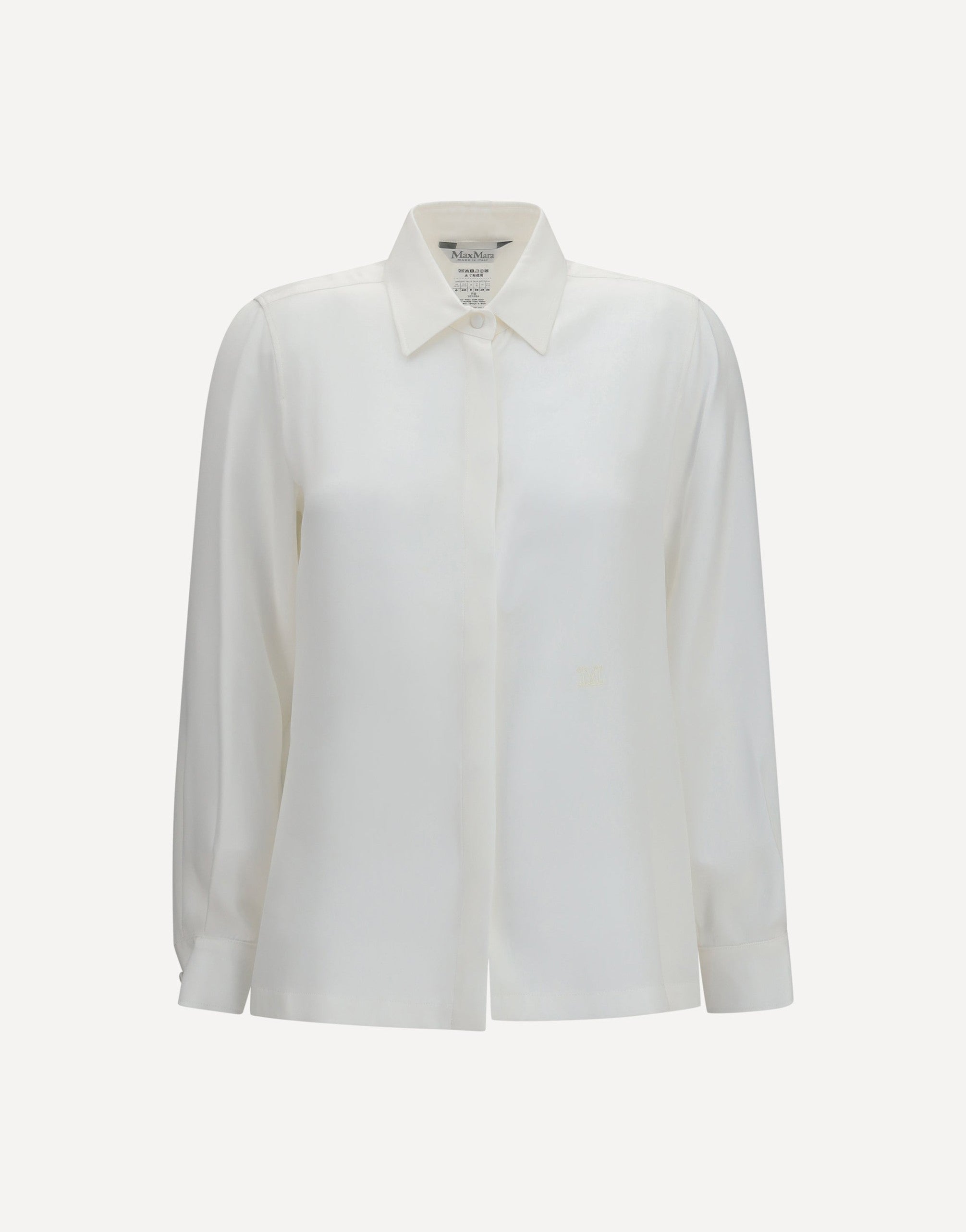 Max Mara Geranio Crepe De Chine Shirt