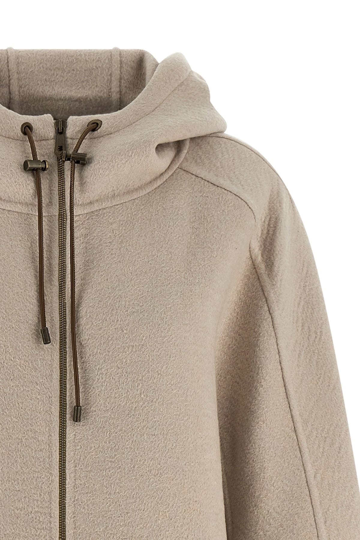 Max Mara Max Mara Gradi Cashmere Hooded Coat