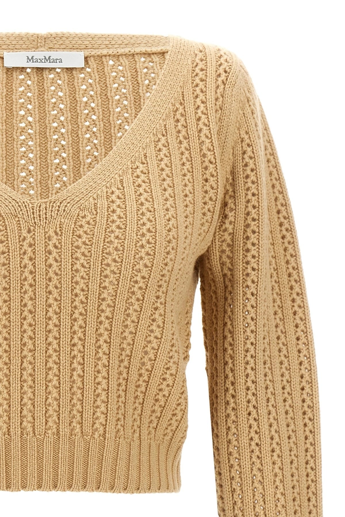 Max Mara Max Mara Ifrem Cropped Sweater
