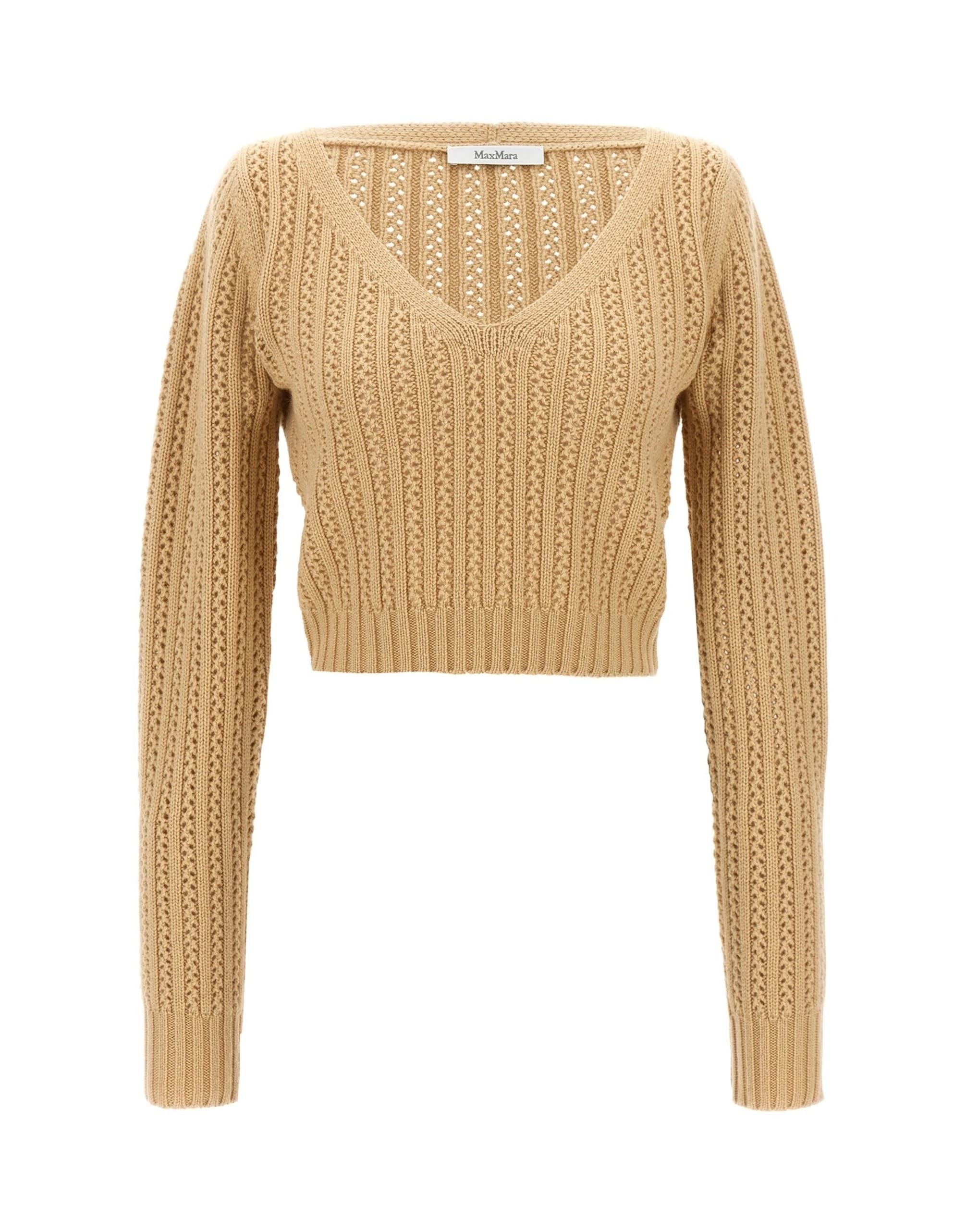 Max Mara Max Mara Ifrem Cropped Sweater