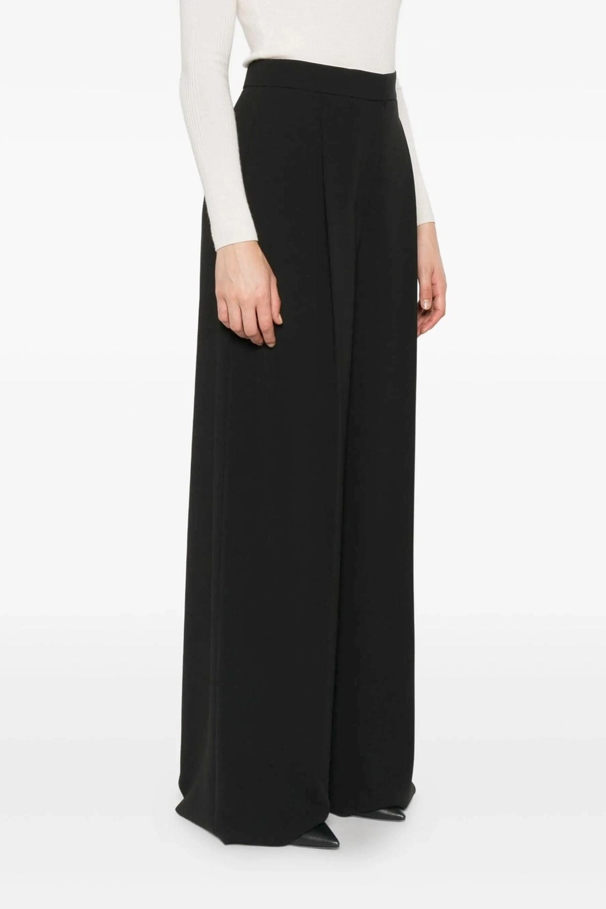Max Mara Laccato Palazzo Pants - alternate view