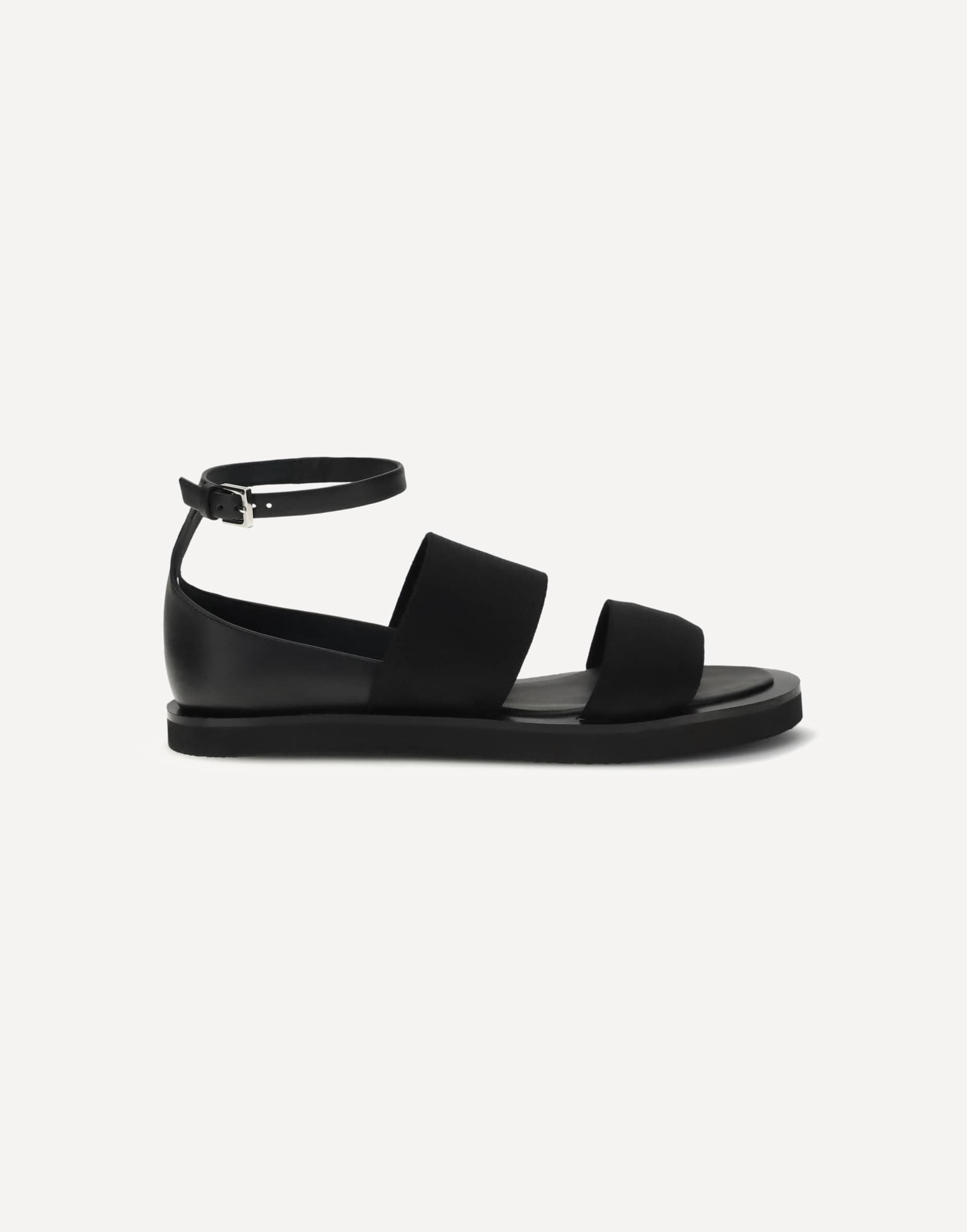 Max Mara Max Mara Leather Sandals With Buckle