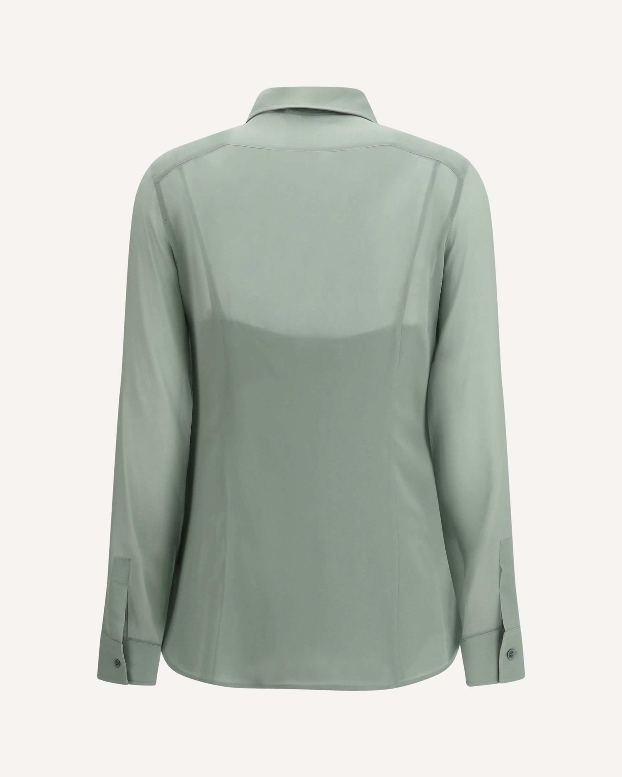 Max Mara Long-Sleeve Silk Shirt - alternate view