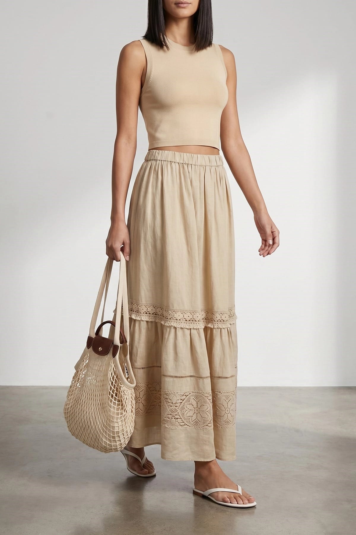 Max Mara Mediterranean Ease Crop Top - alternate view