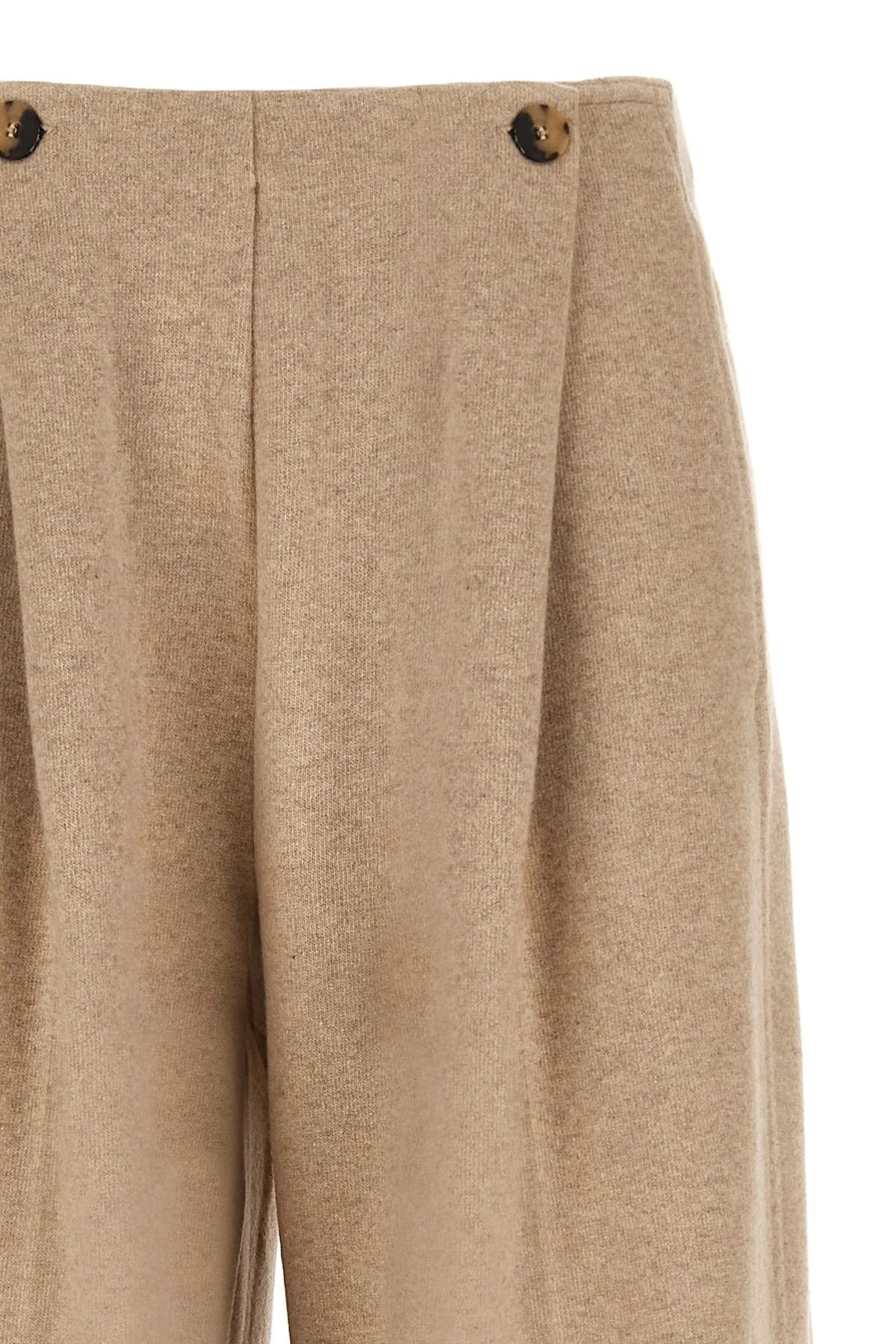 Max Mara Max Mara Micenea Cashmere Flannel Pants