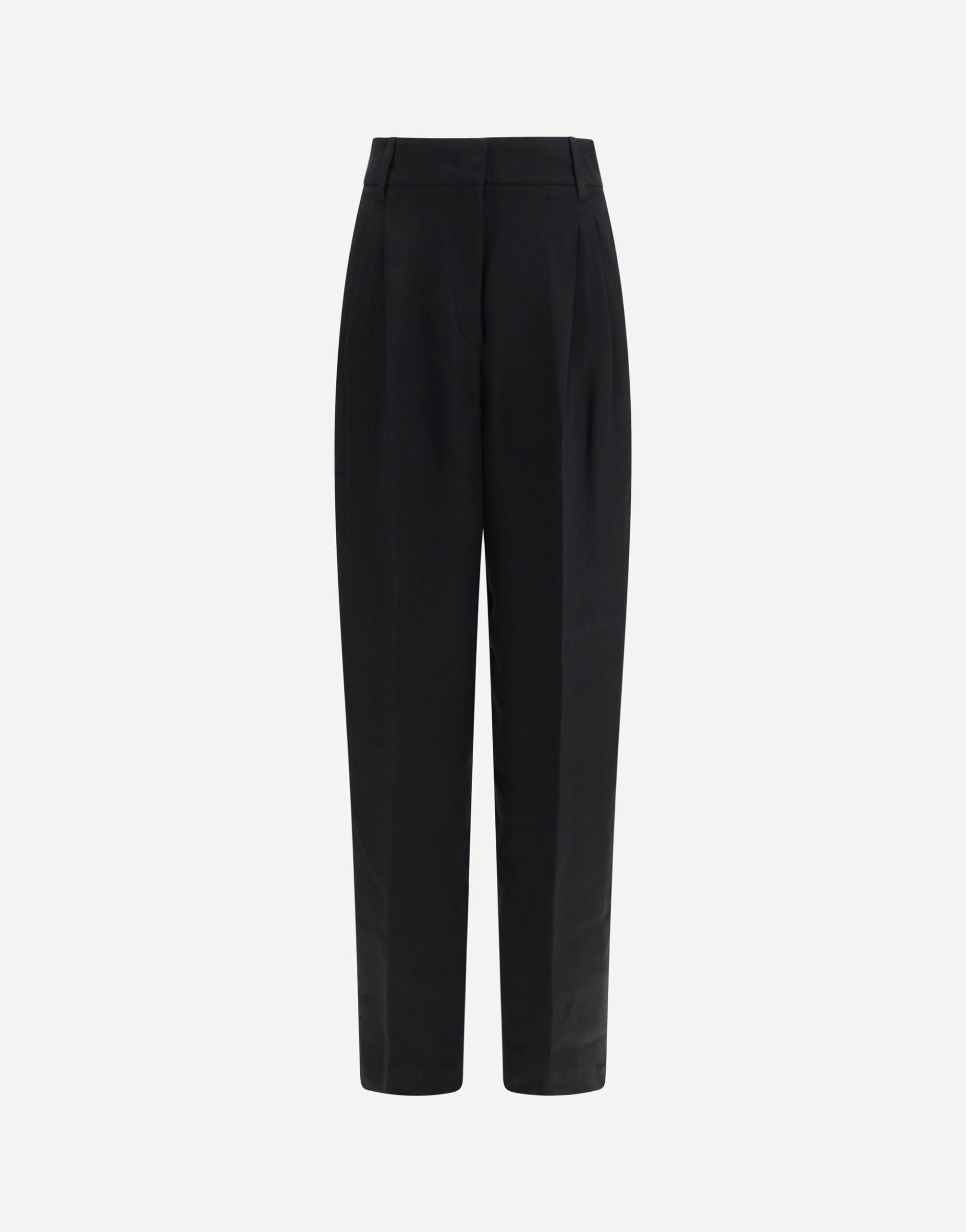 Max Mara Mstsumero Pants In Linen Batavia
