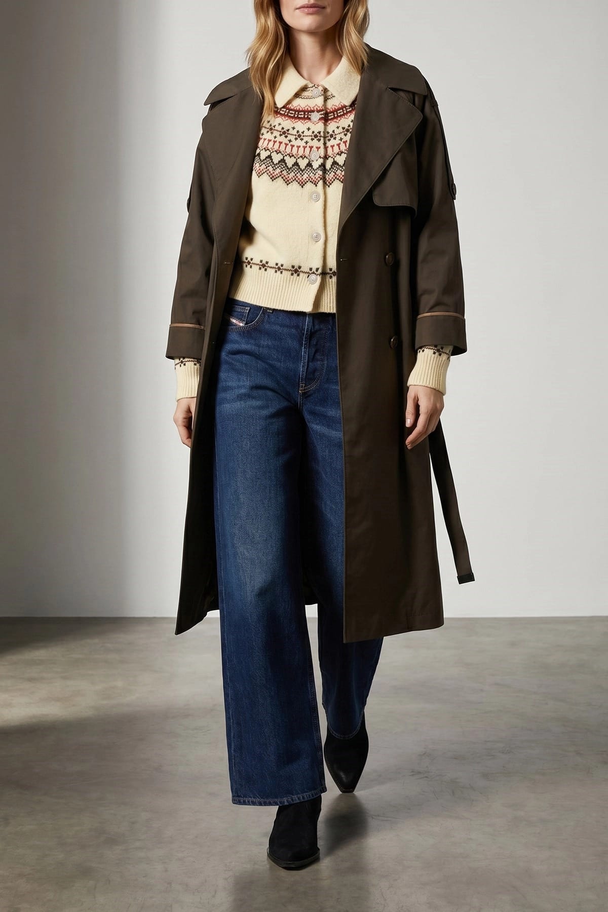Max Mara Max Mara Mtcutrench Trench Coat