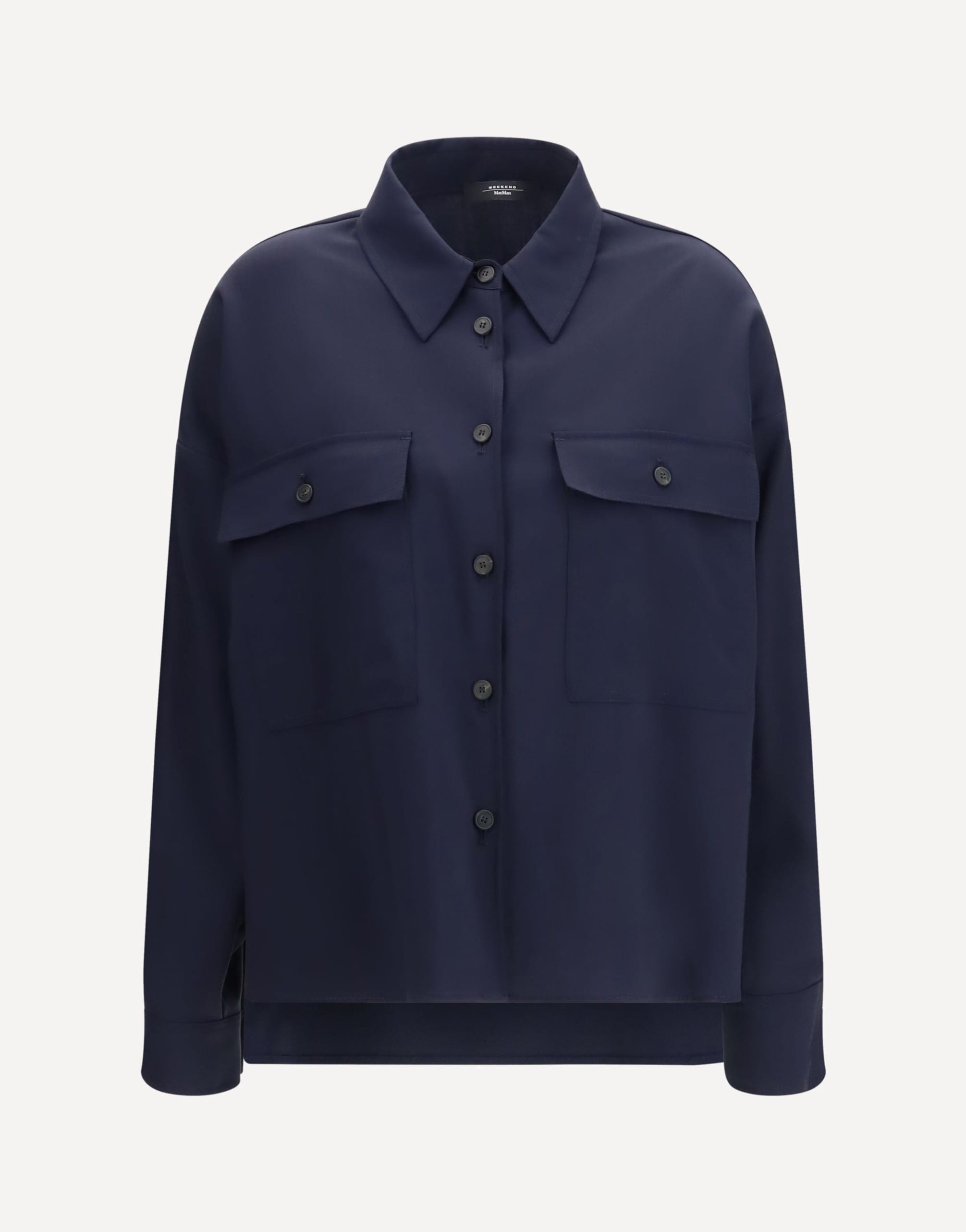Max Mara Max Mara Mulino Cropped Shirt Jacket