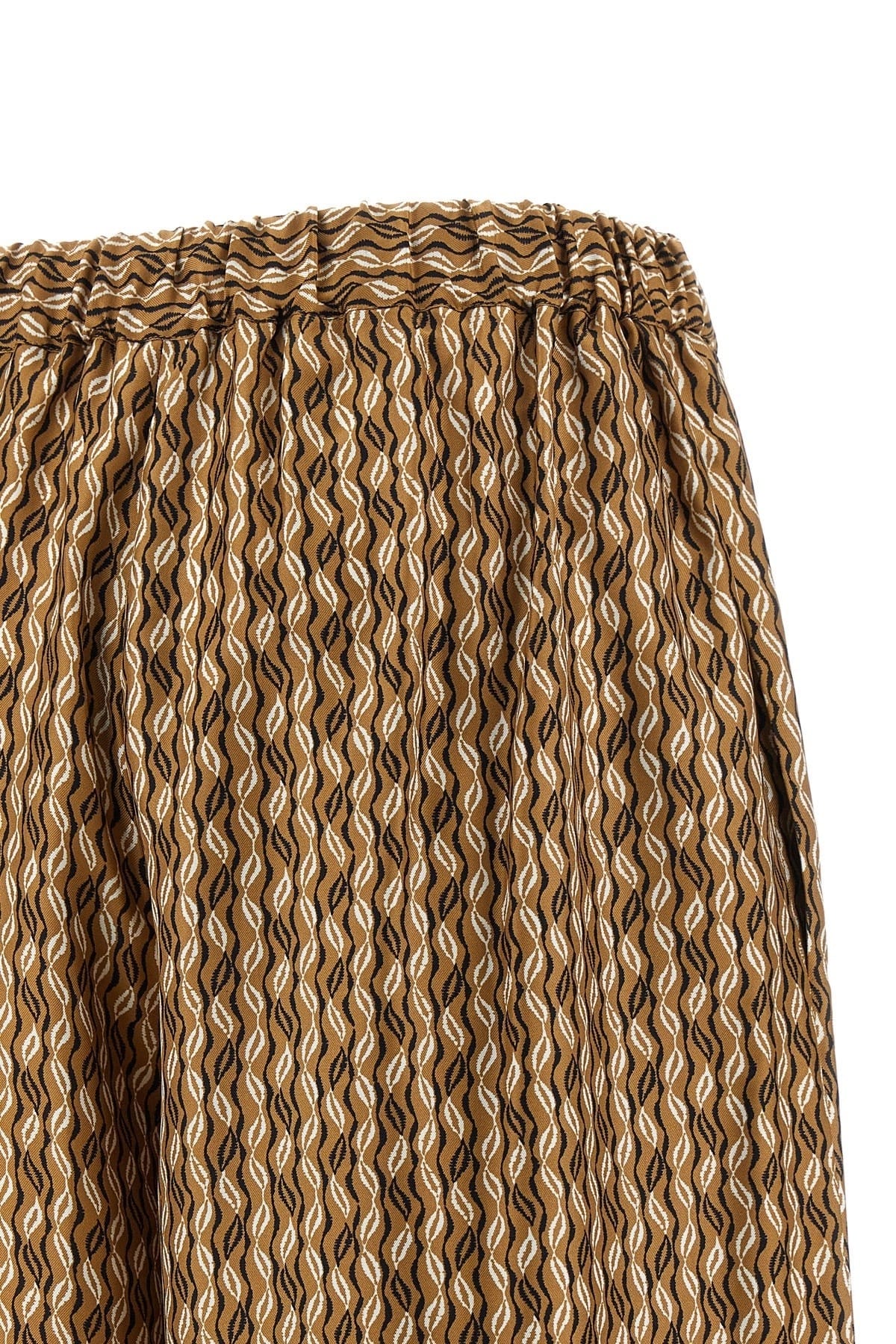 Max Mara Max Mara Mxmclarino Printed Silk Pants