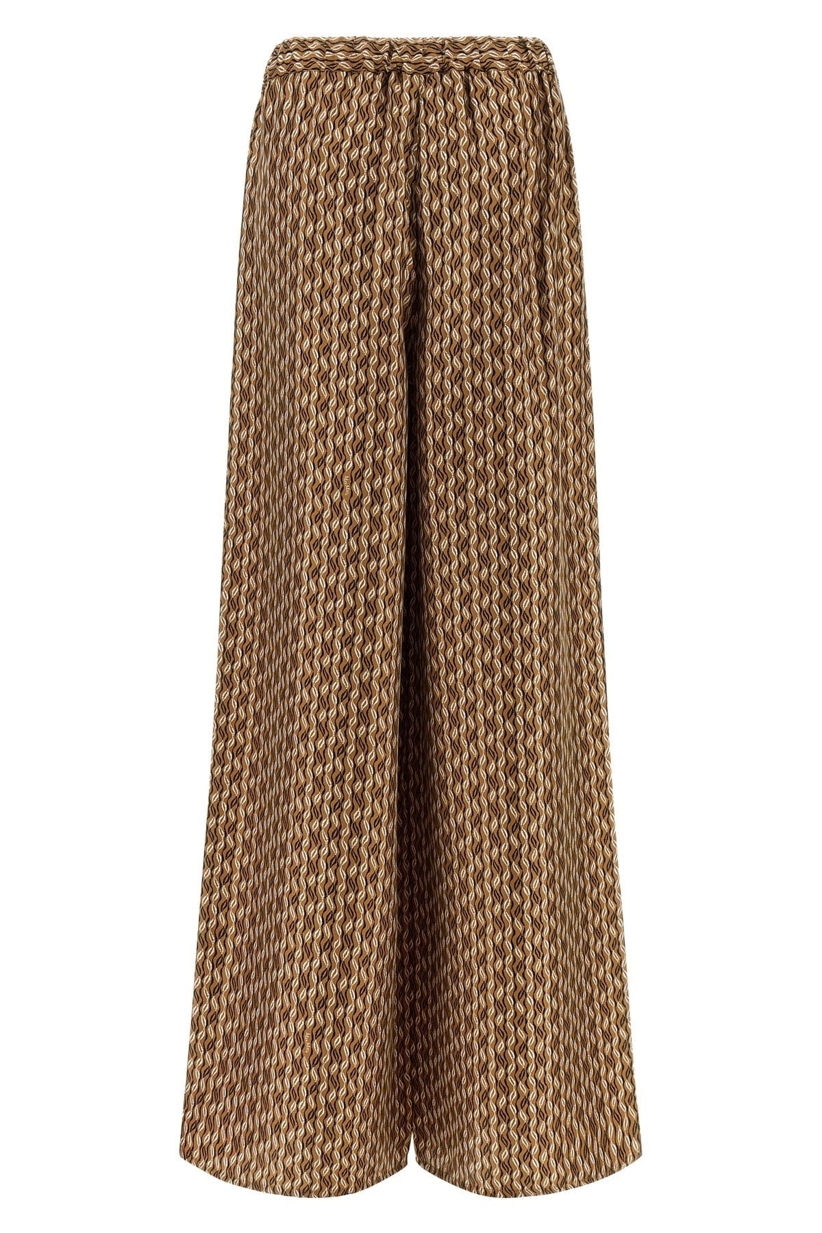 Max Mara Max Mara Mxmclarino Printed Silk Pants