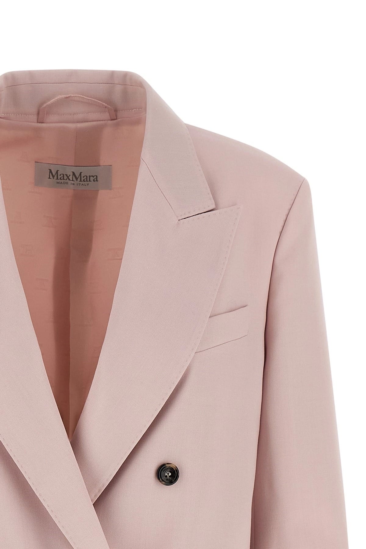 Max Mara Max Mara Mxmombrosa Double-Breasted Blazer