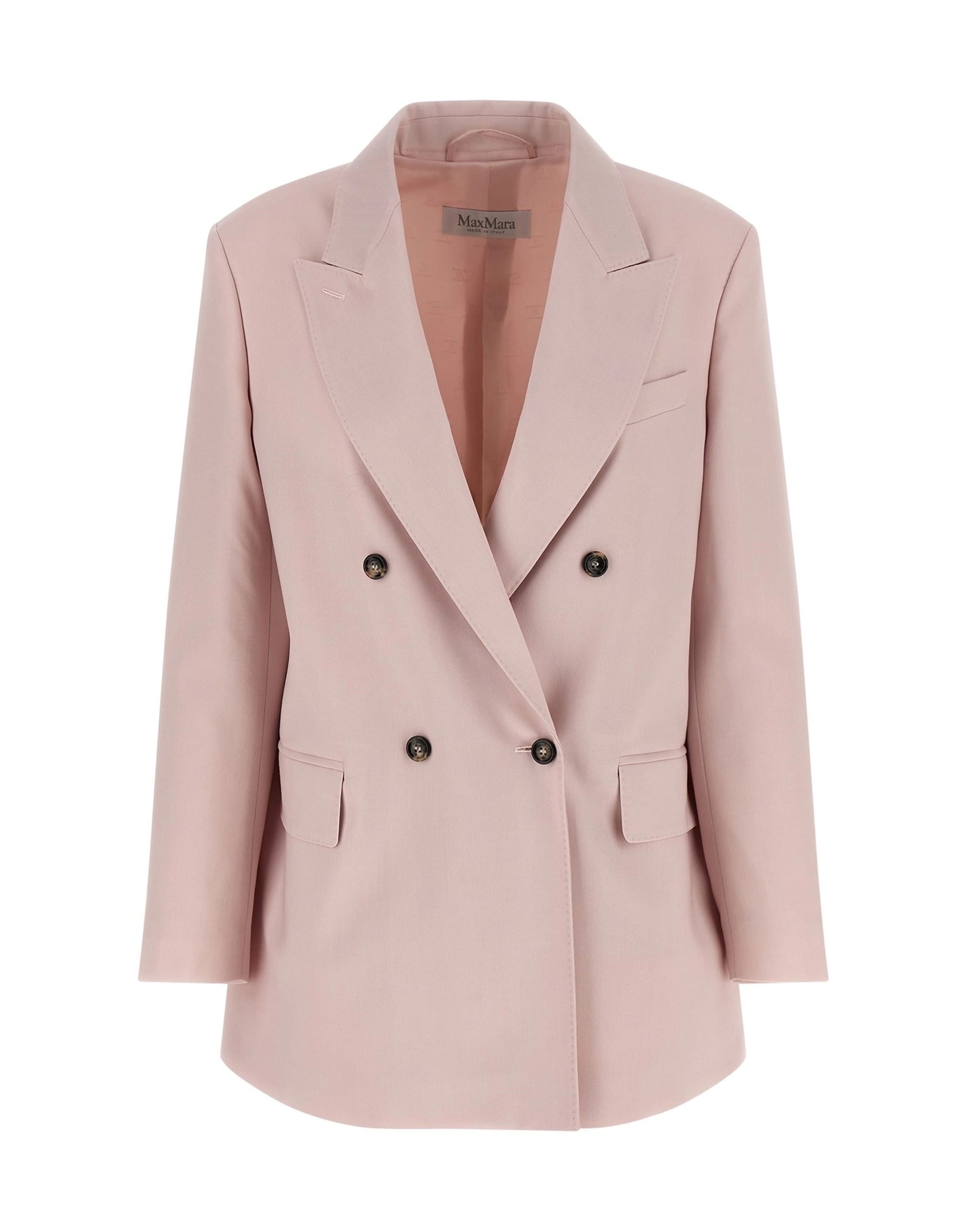 Max Mara Max Mara Mxmombrosa Double-Breasted Blazer
