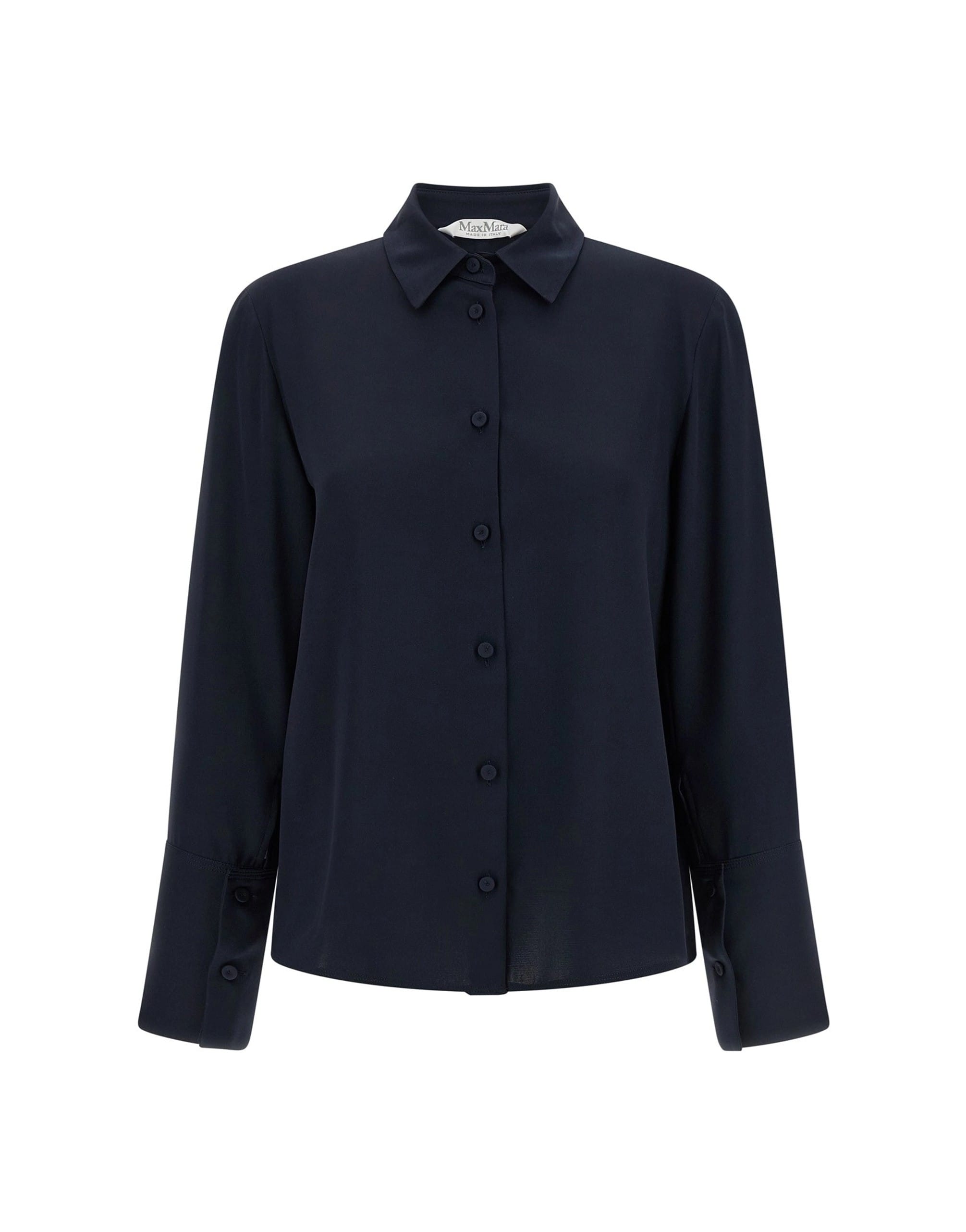 Max Mara Max Mara Mxpvoliera Silk Crêpe Shirt