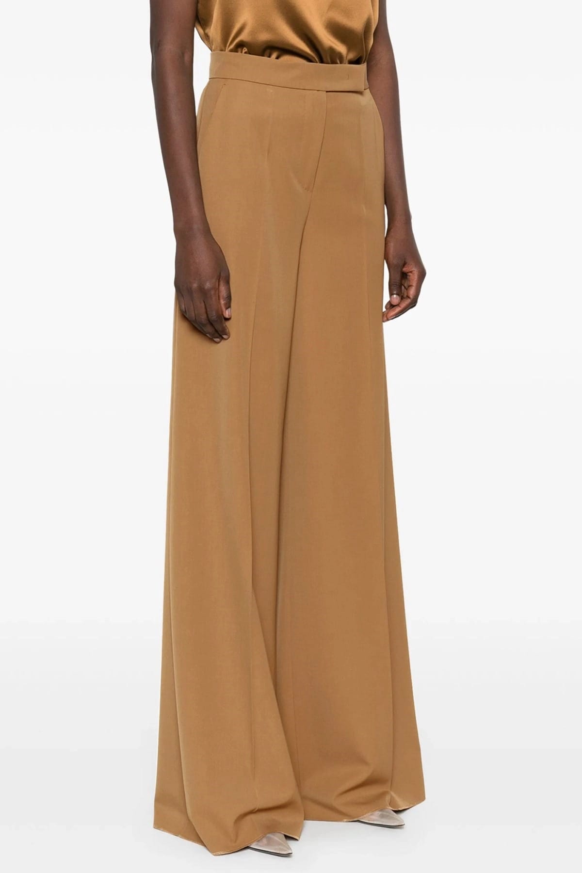 Max Mara Ninfa wollen gabardine broek - alternate view