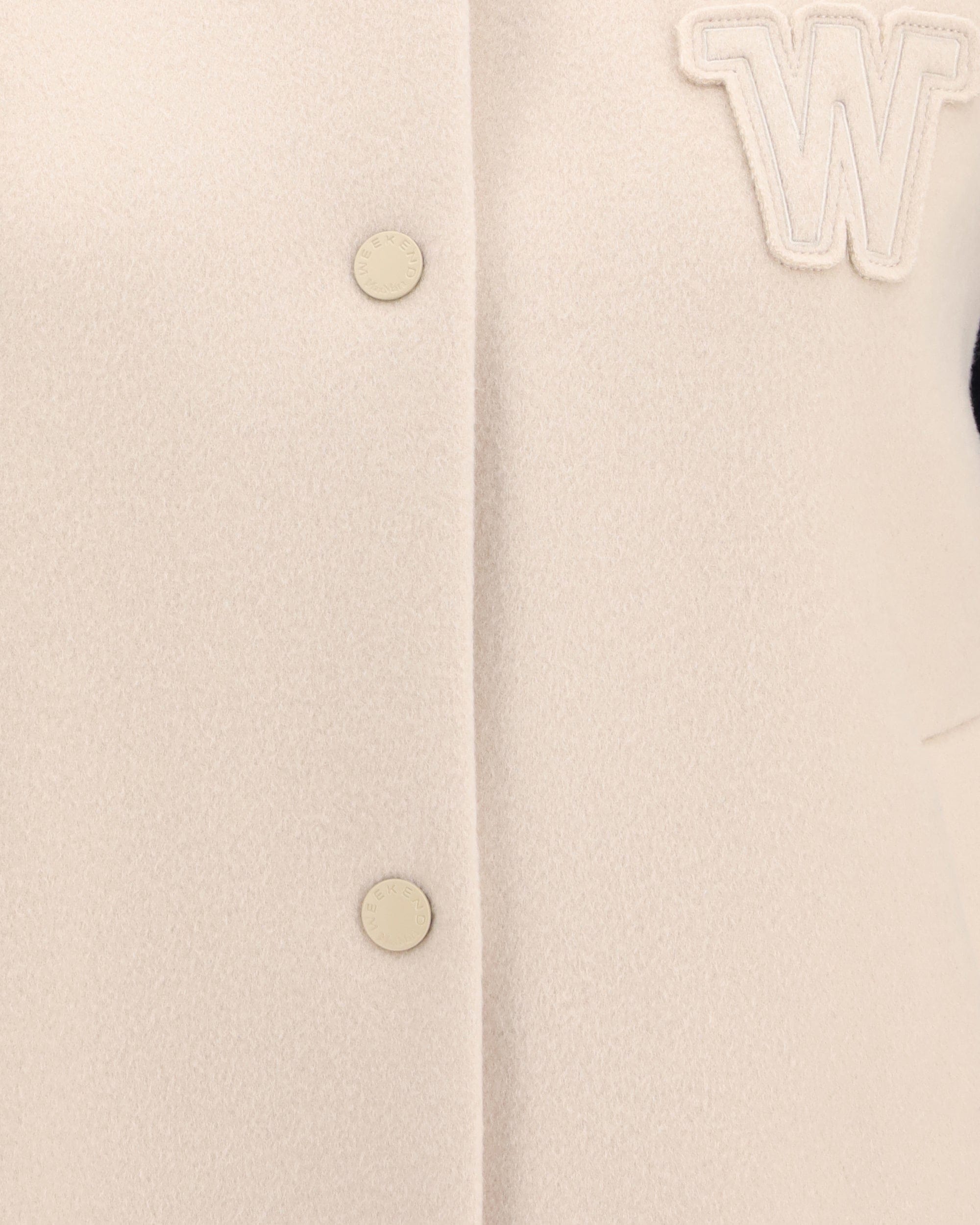 Max Mara Max Mara Oversized Double Wool Bomber Jacket