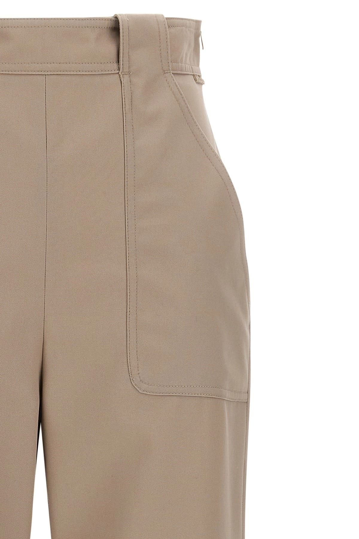 Max Mara Max Mara Palio Cotton Gabardine Pants