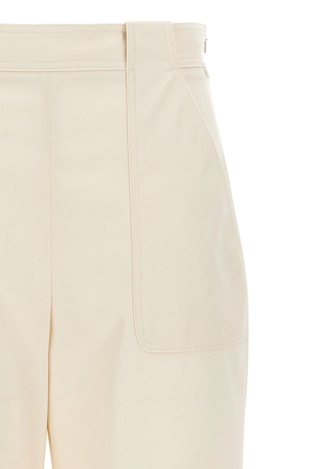 Max Mara Palio Cotton Gabardine Pants