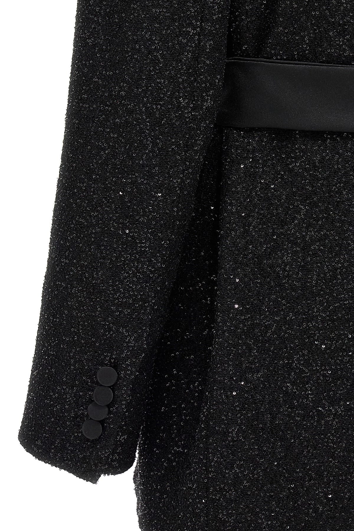 Max Mara Max Mara Pau Microsequin Blazer