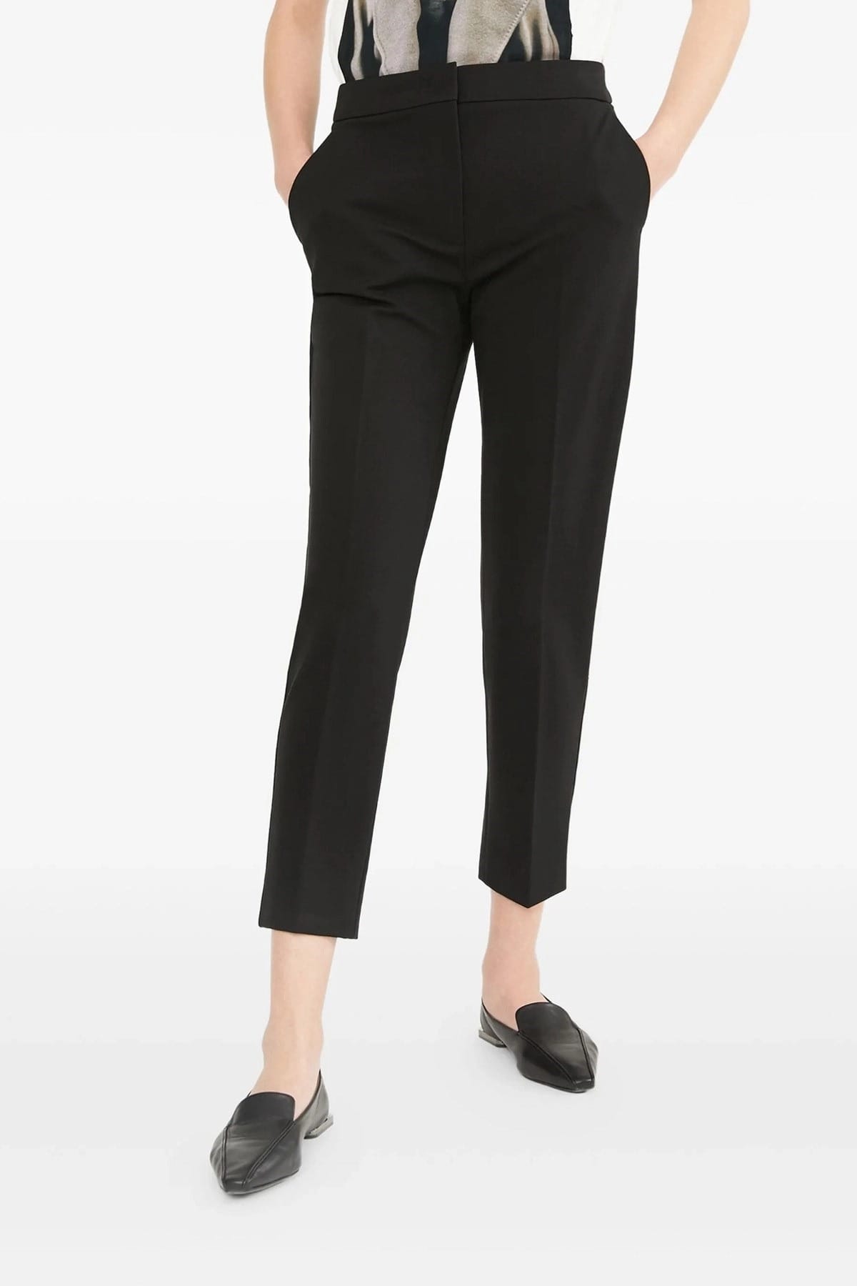 Max Mara Pegno verkürzte Jerseyhose - alternate view