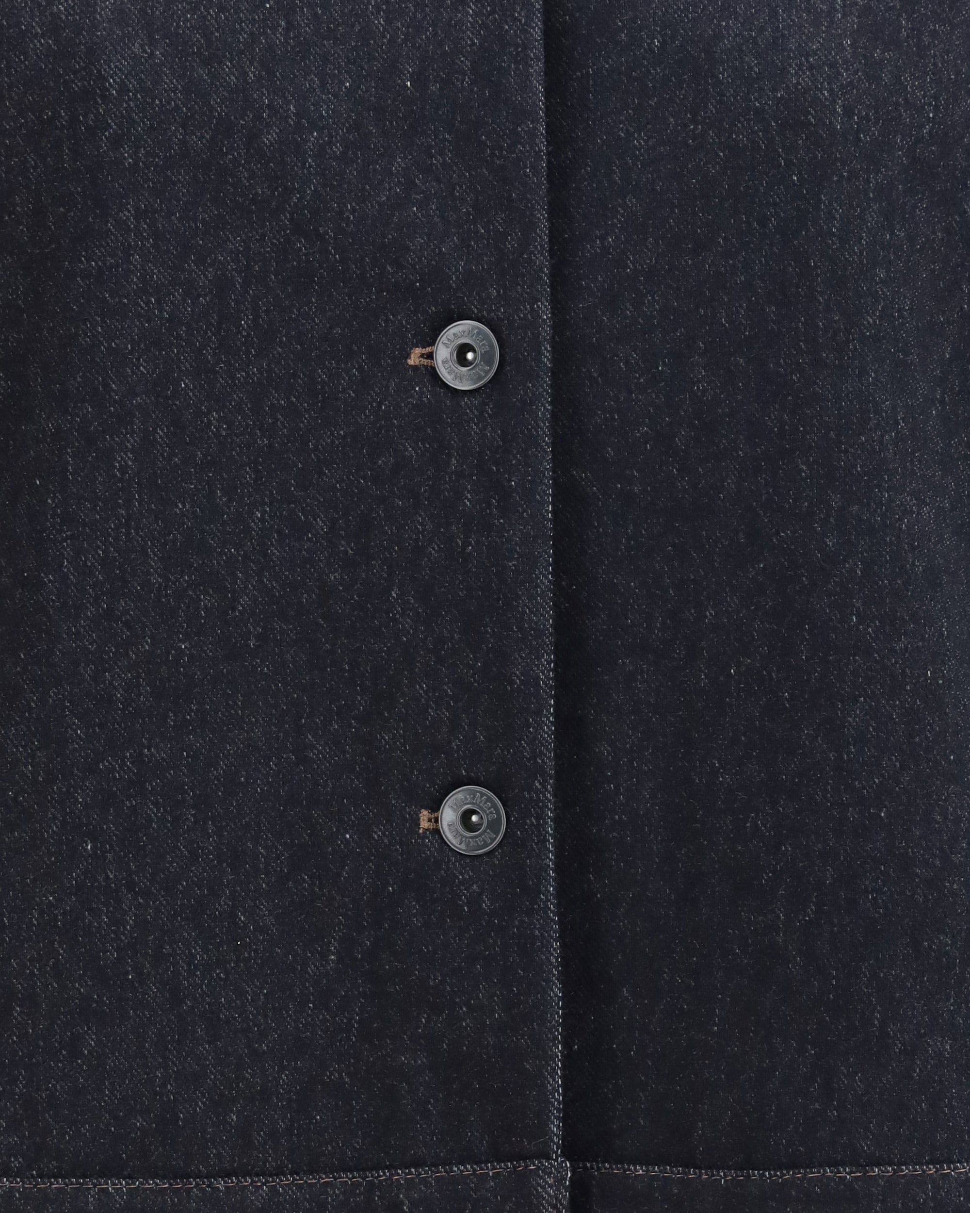 Max Mara Pure Denim Print Jersey Jacket