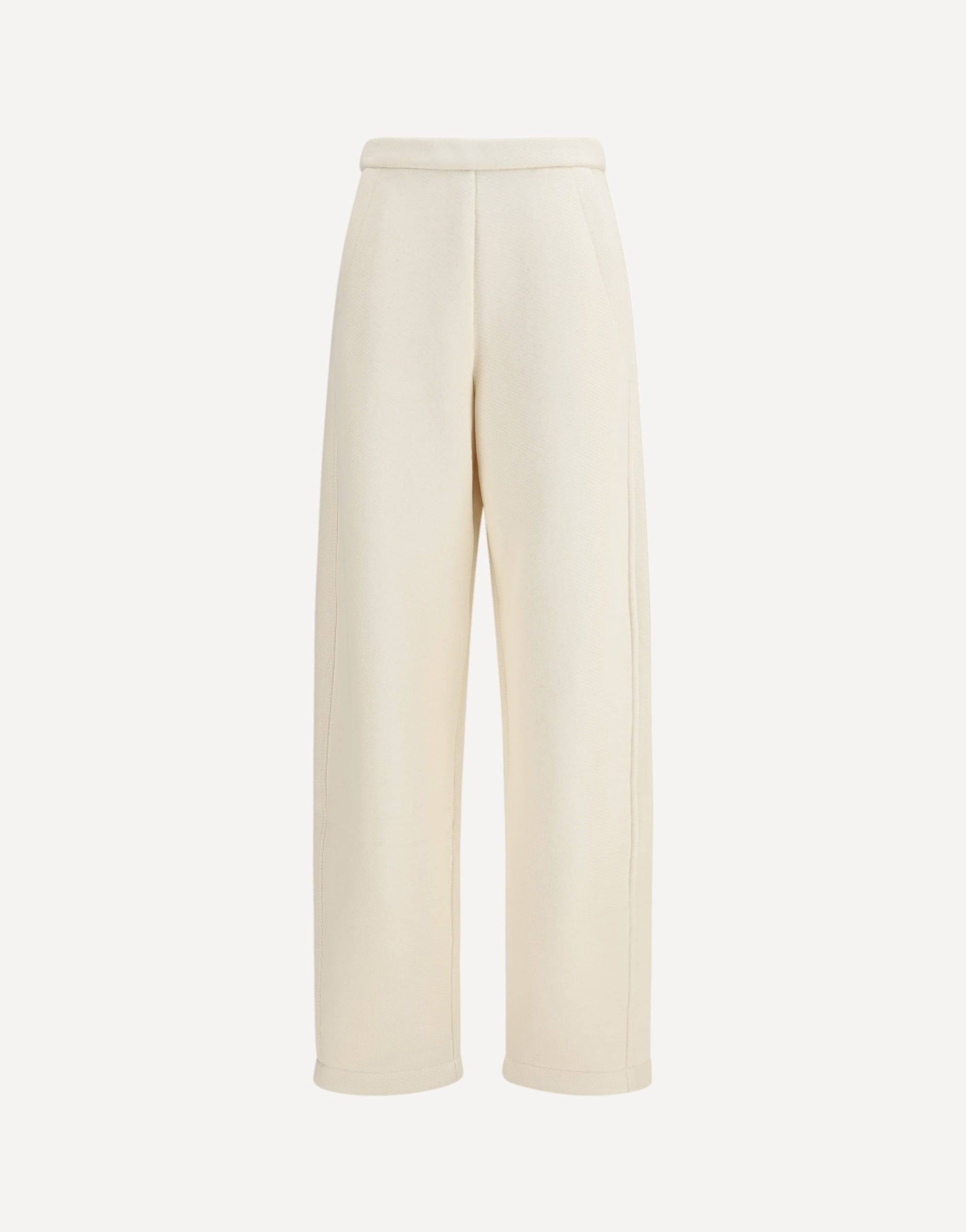 Max Mara Pure Dente Wide-Leg Cotton-Blend Trousers