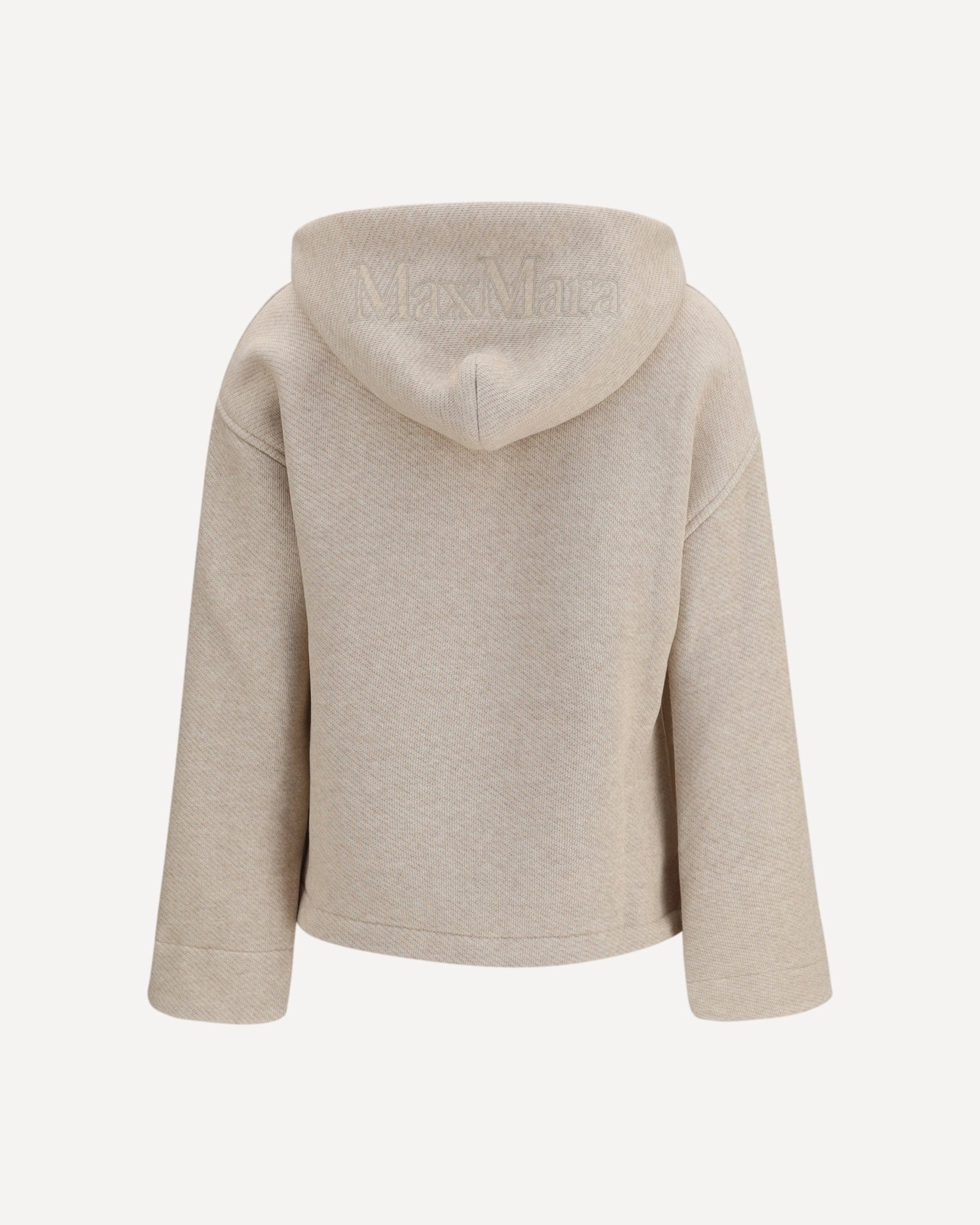 Max Mara Pure Embroidered Hooded Cotton Sweatshirt - alternate view
