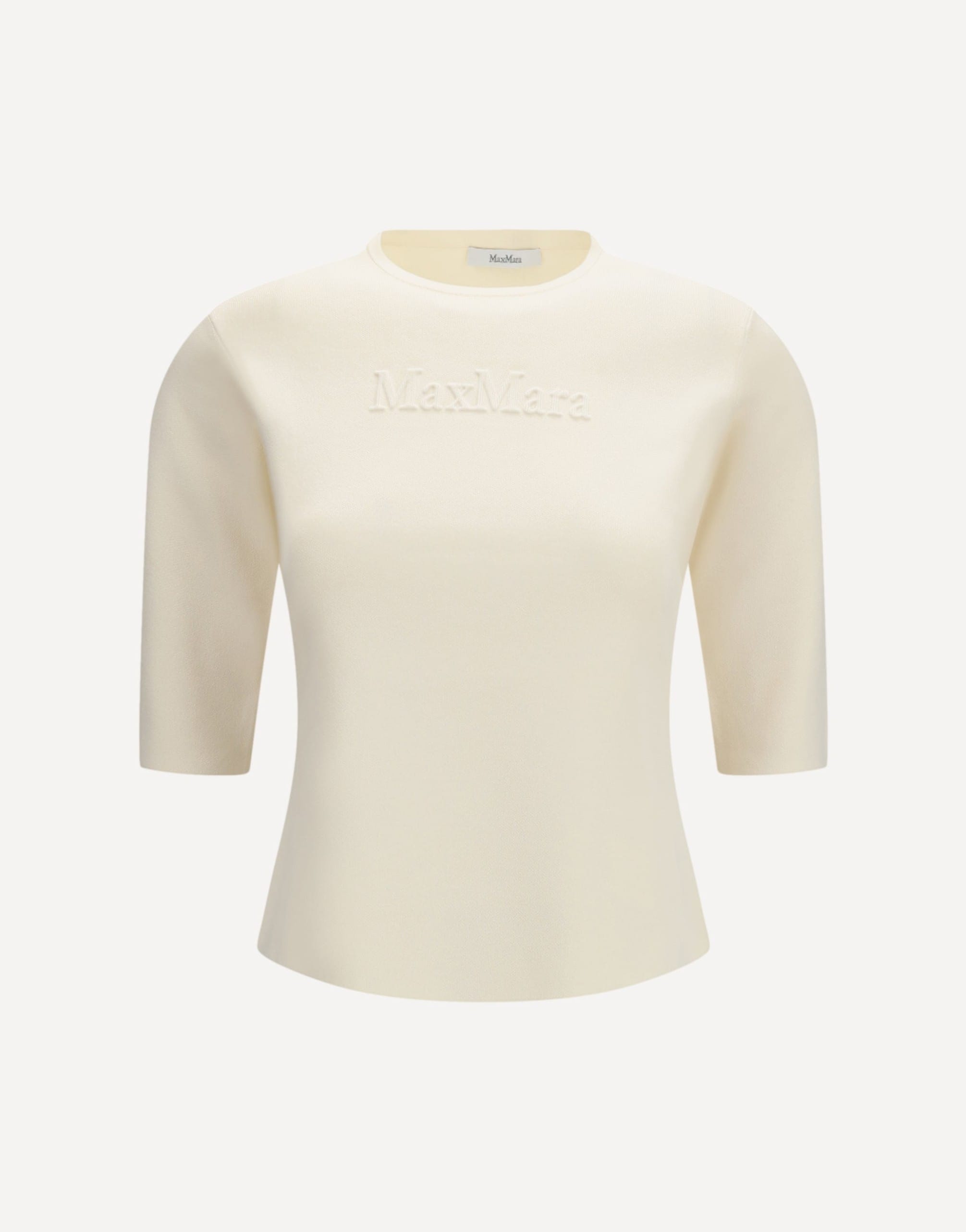 Max Mara Pure Mxpaustero T-Shirt With Tonal Logo