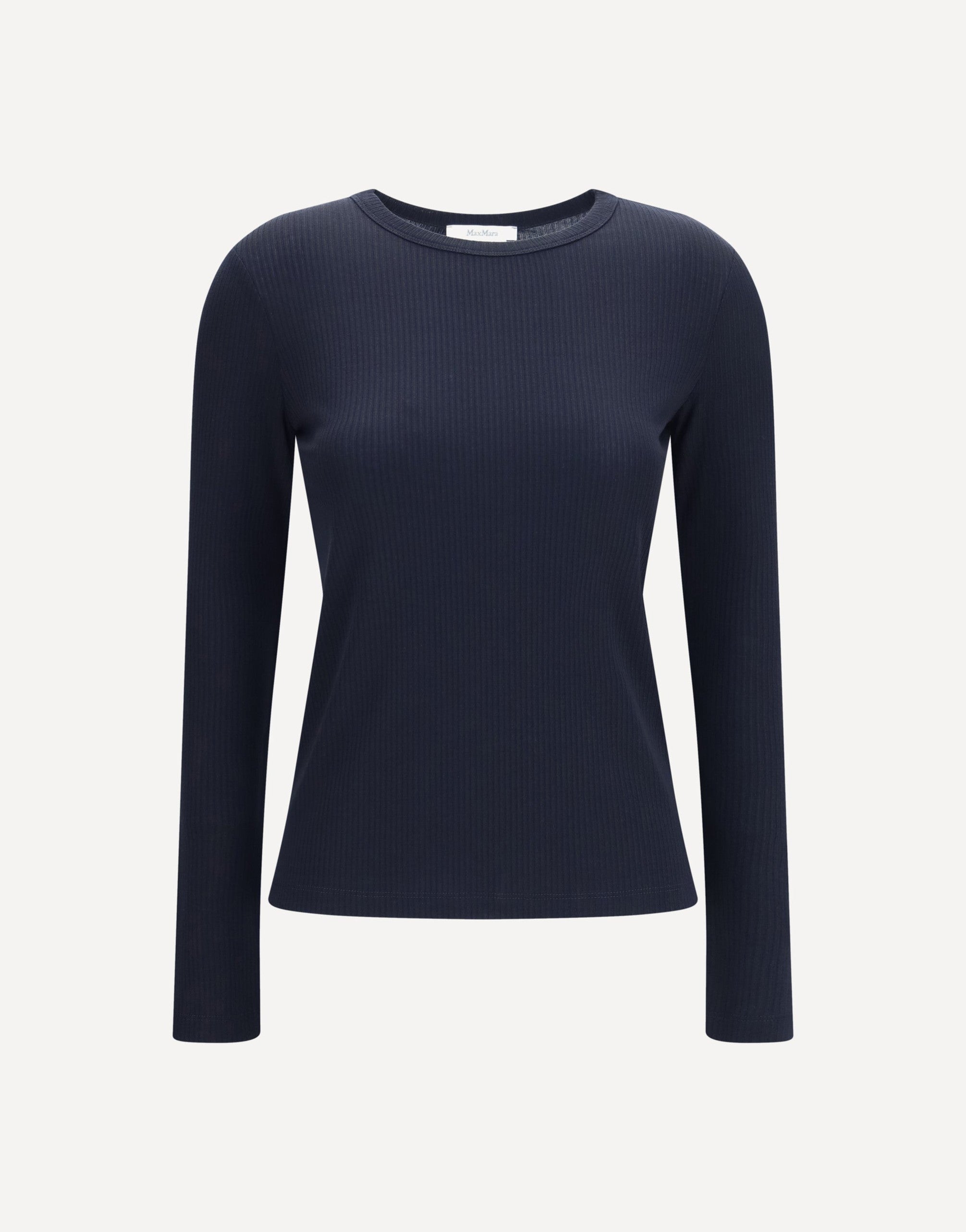 Max Mara Ribbed Long-Sleeve Sweater