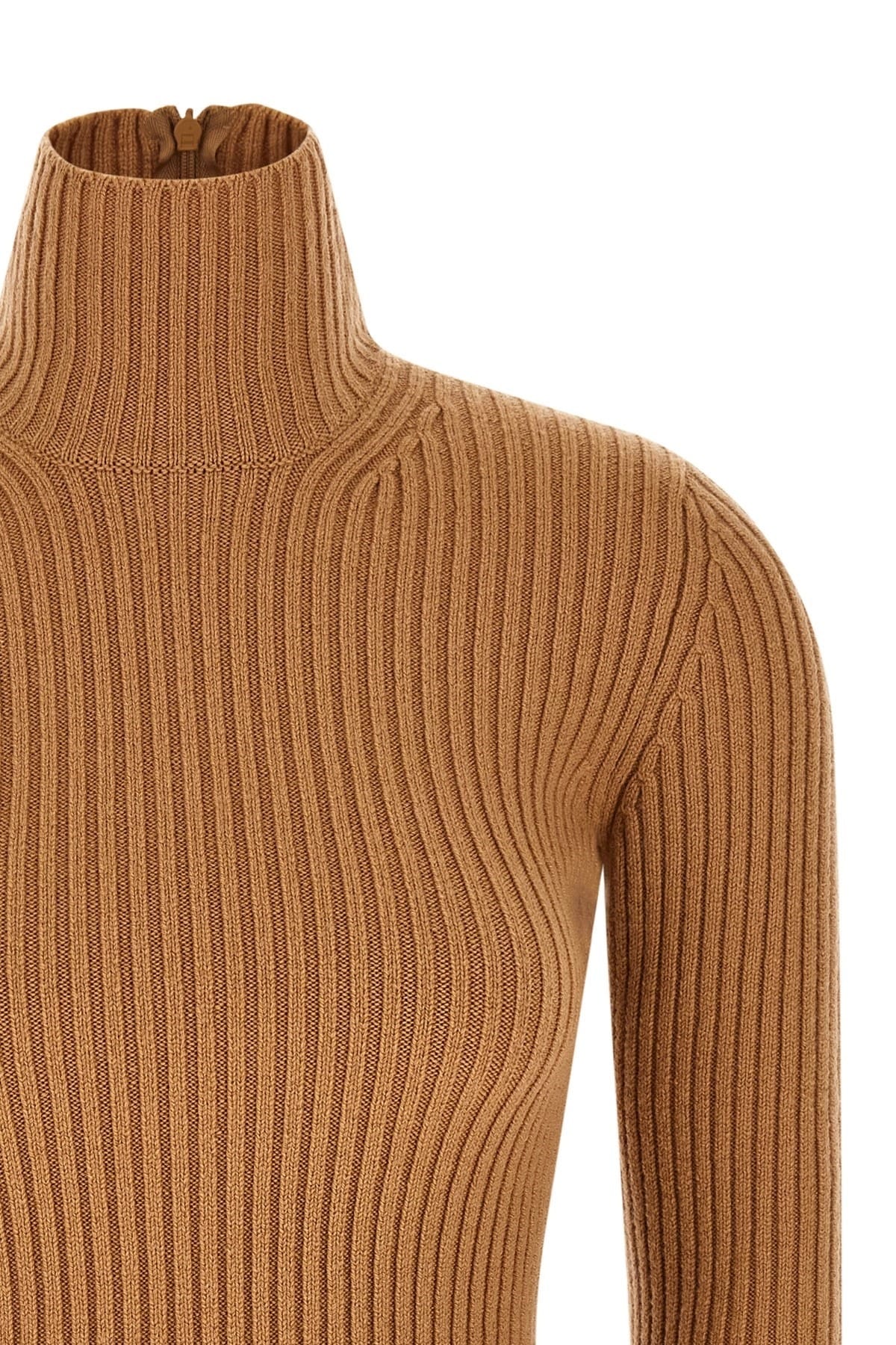Max Mara Max Mara Ribbed Turtleneck Sweater