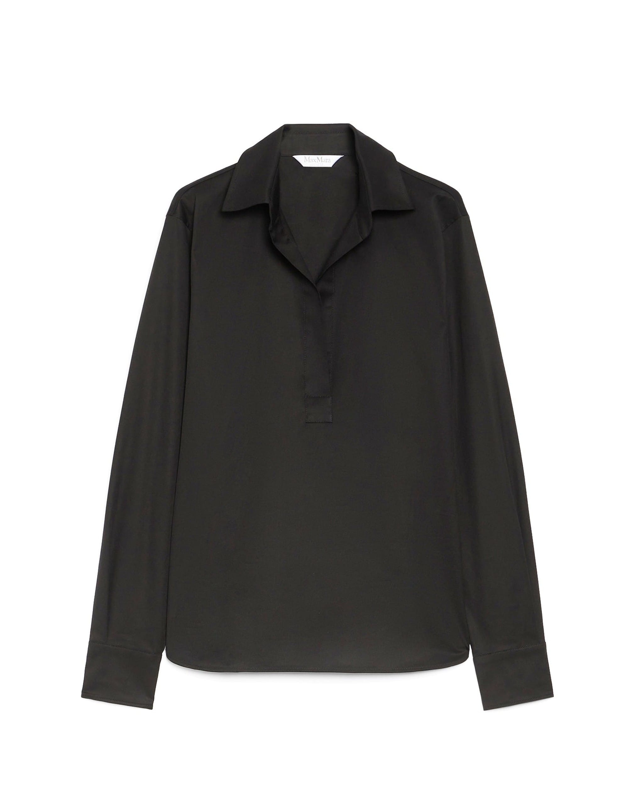 Max Mara Scire Cotton V-Neck Shirt