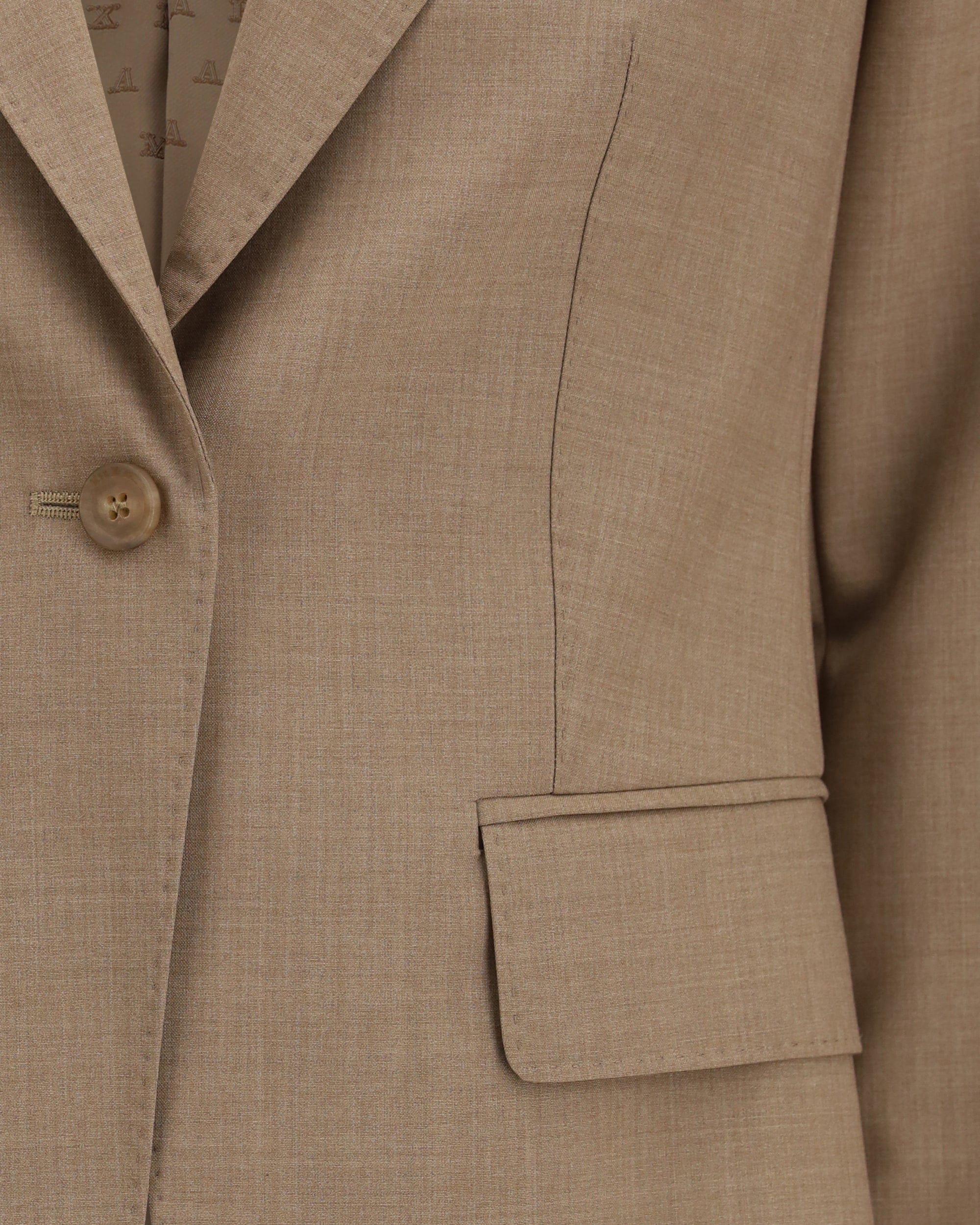 Max Mara Single-Breasted Wool Blazer