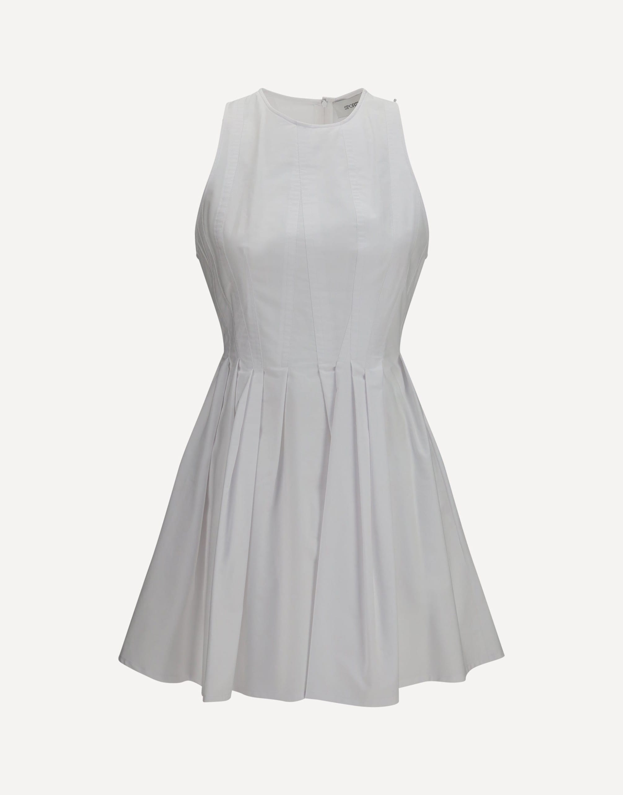 Max Mara Sleeveless Short Dress With Racerback