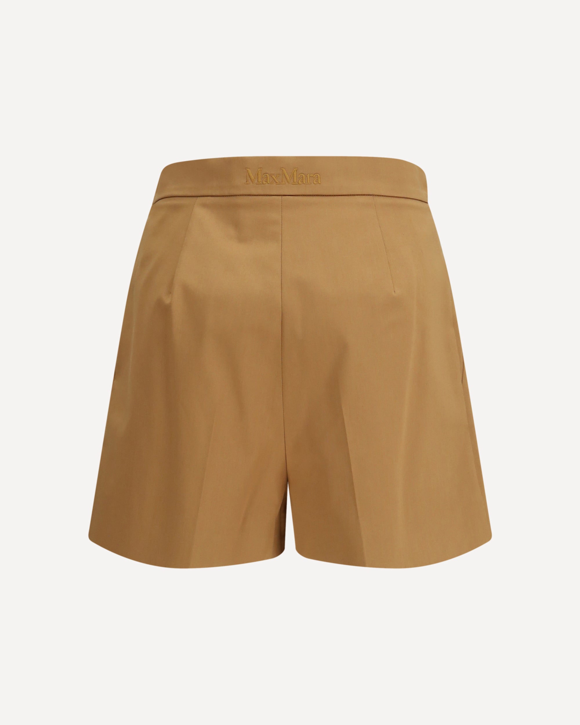Shorts aus Stretch-Baumwoll-Satin - alternate view