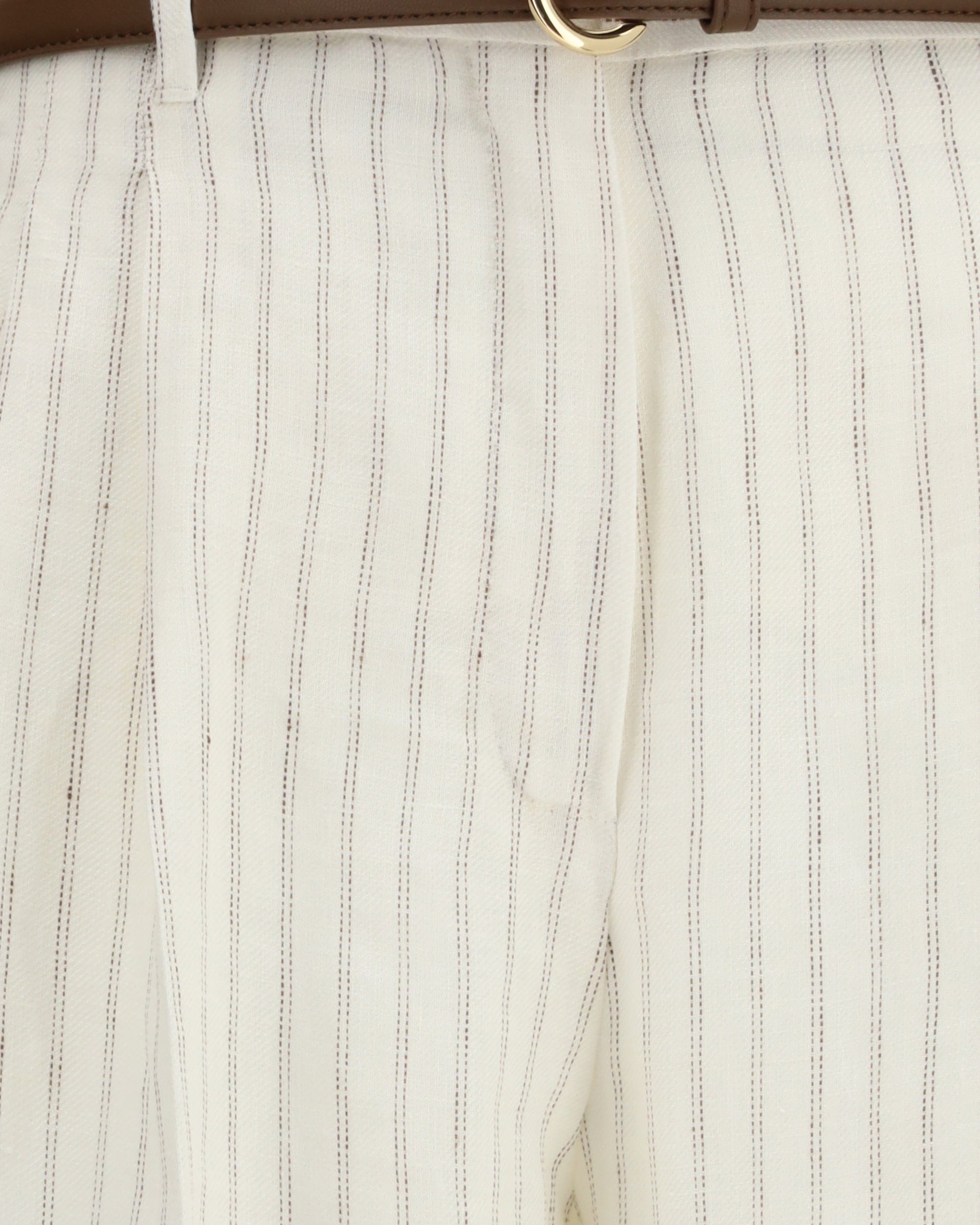 Max Mara Studio Linen Drill Pants