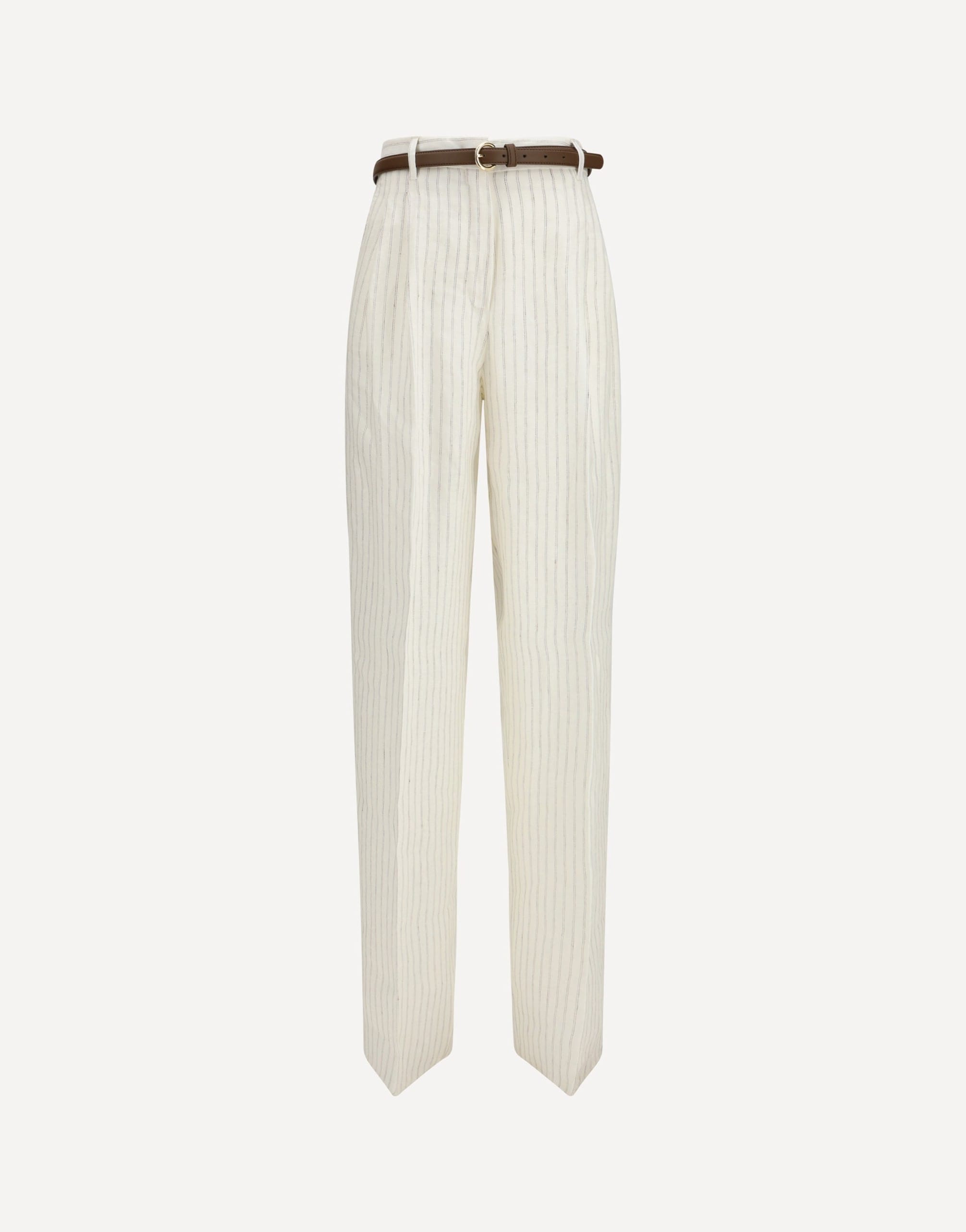 Max Mara Studio Linen Drill Pants