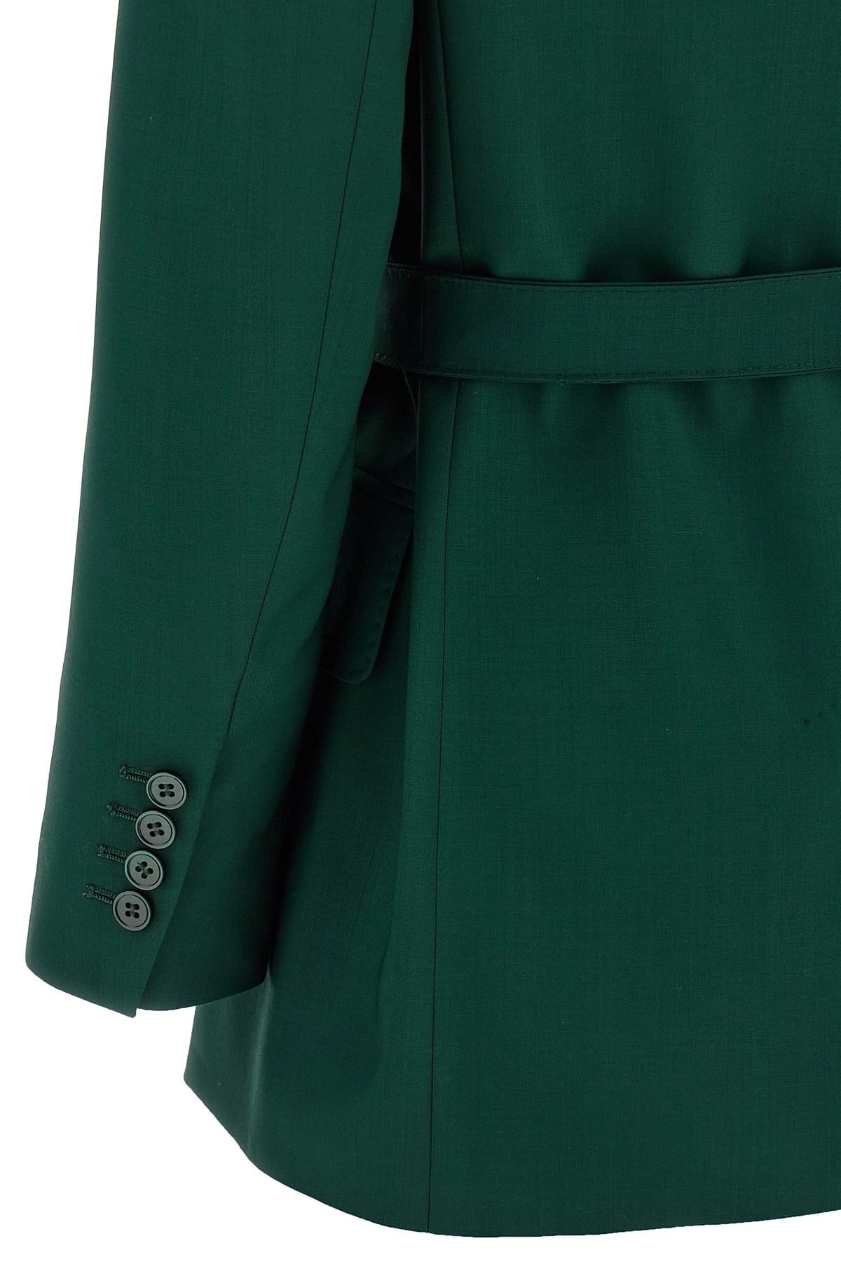 Max Mara Max Mara Talento Wool Canvas Blazer