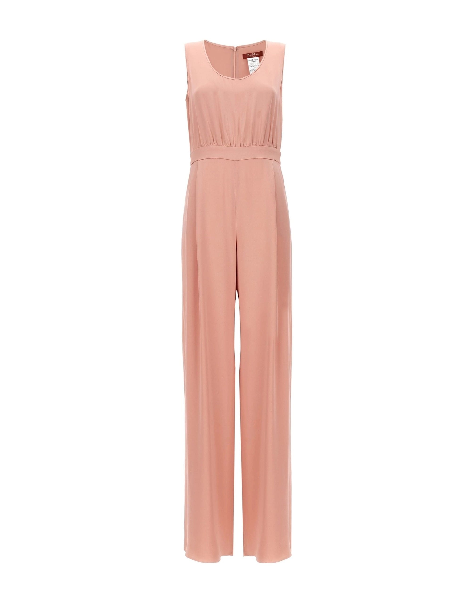 Max Mara Max Mara Tropea Satin Envers Jumpsuit