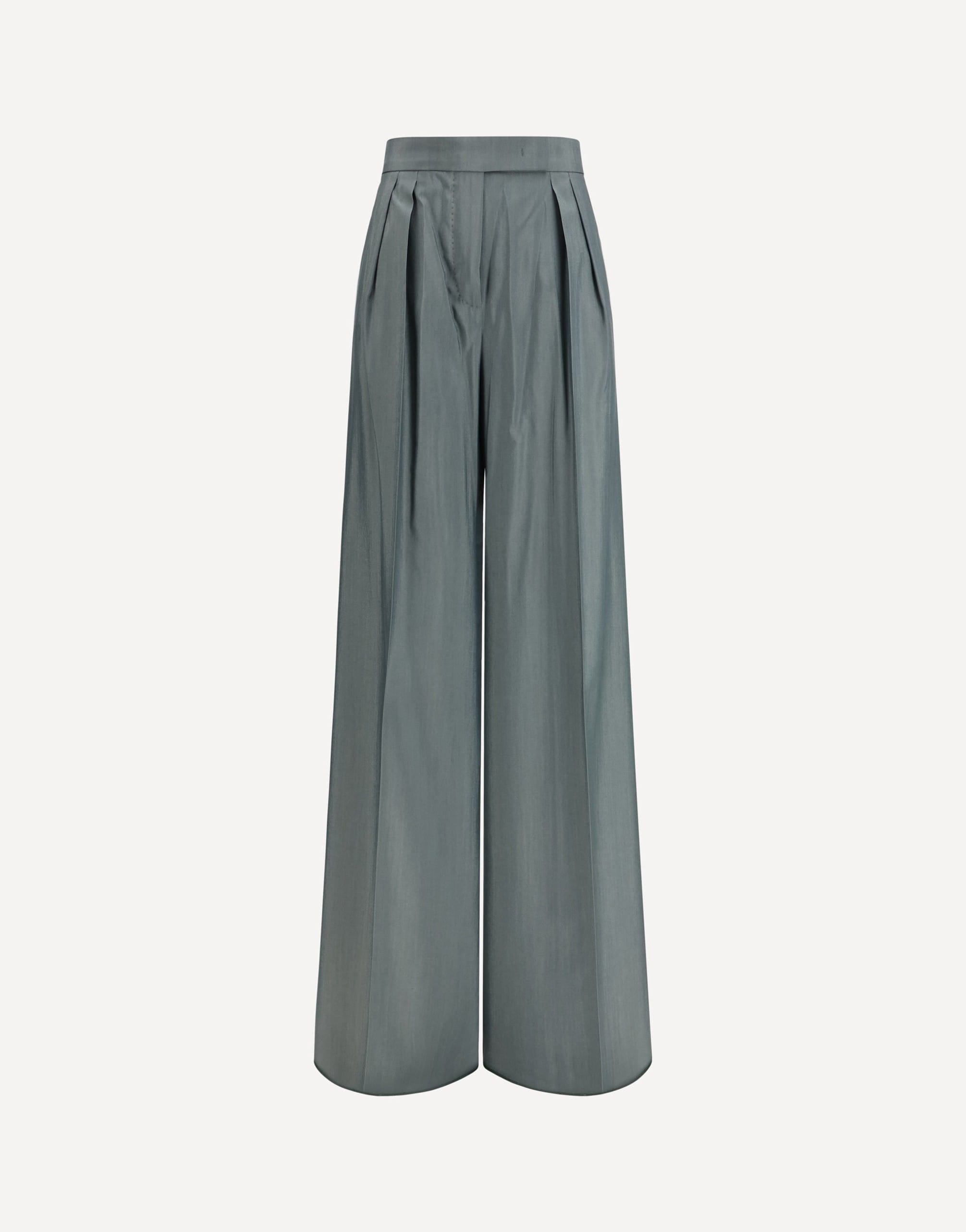 Max Mara Max Mara Virgin Wool Double Front Pleat Pants