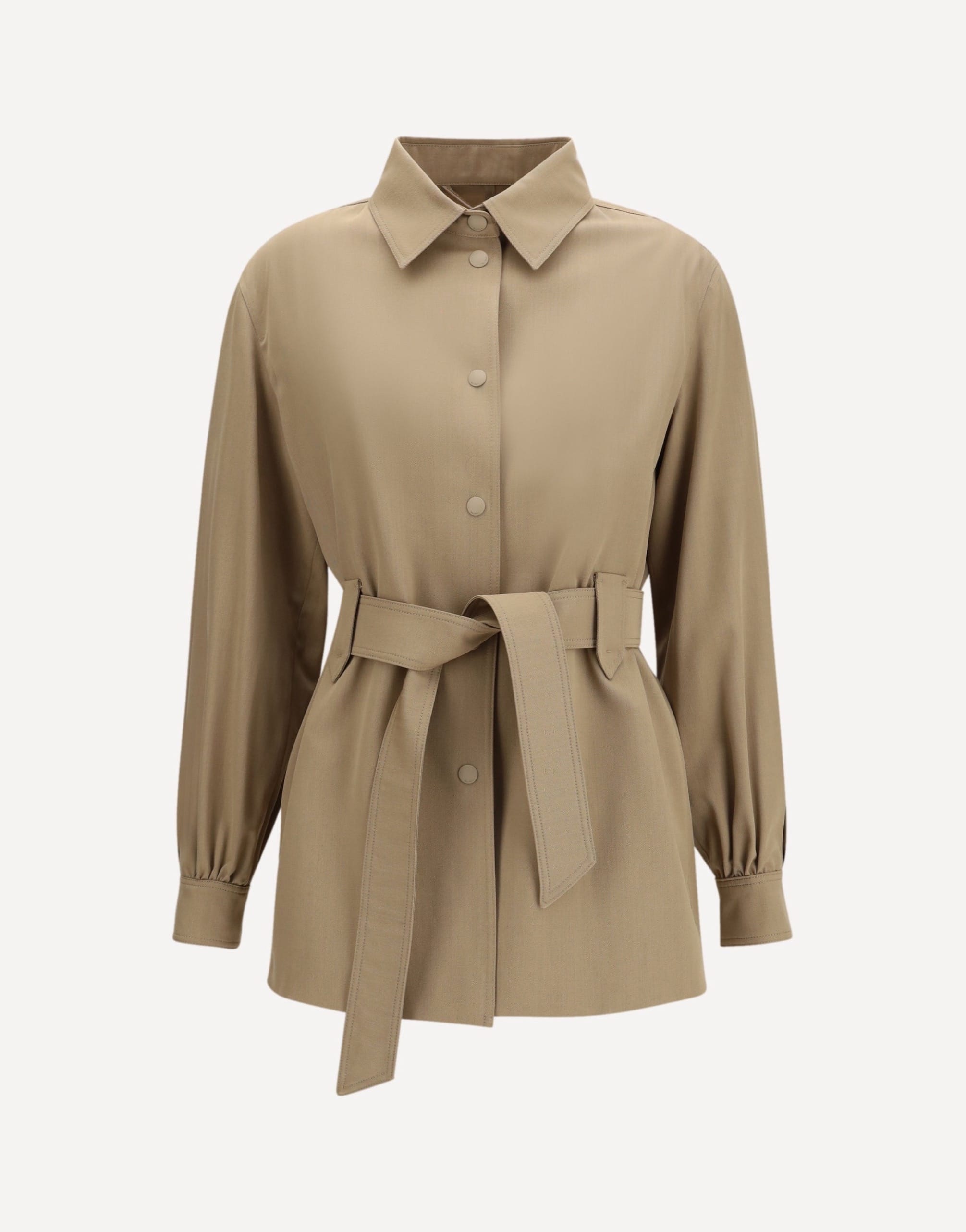 Max Mara Virgin Wool Jacket-Shirt