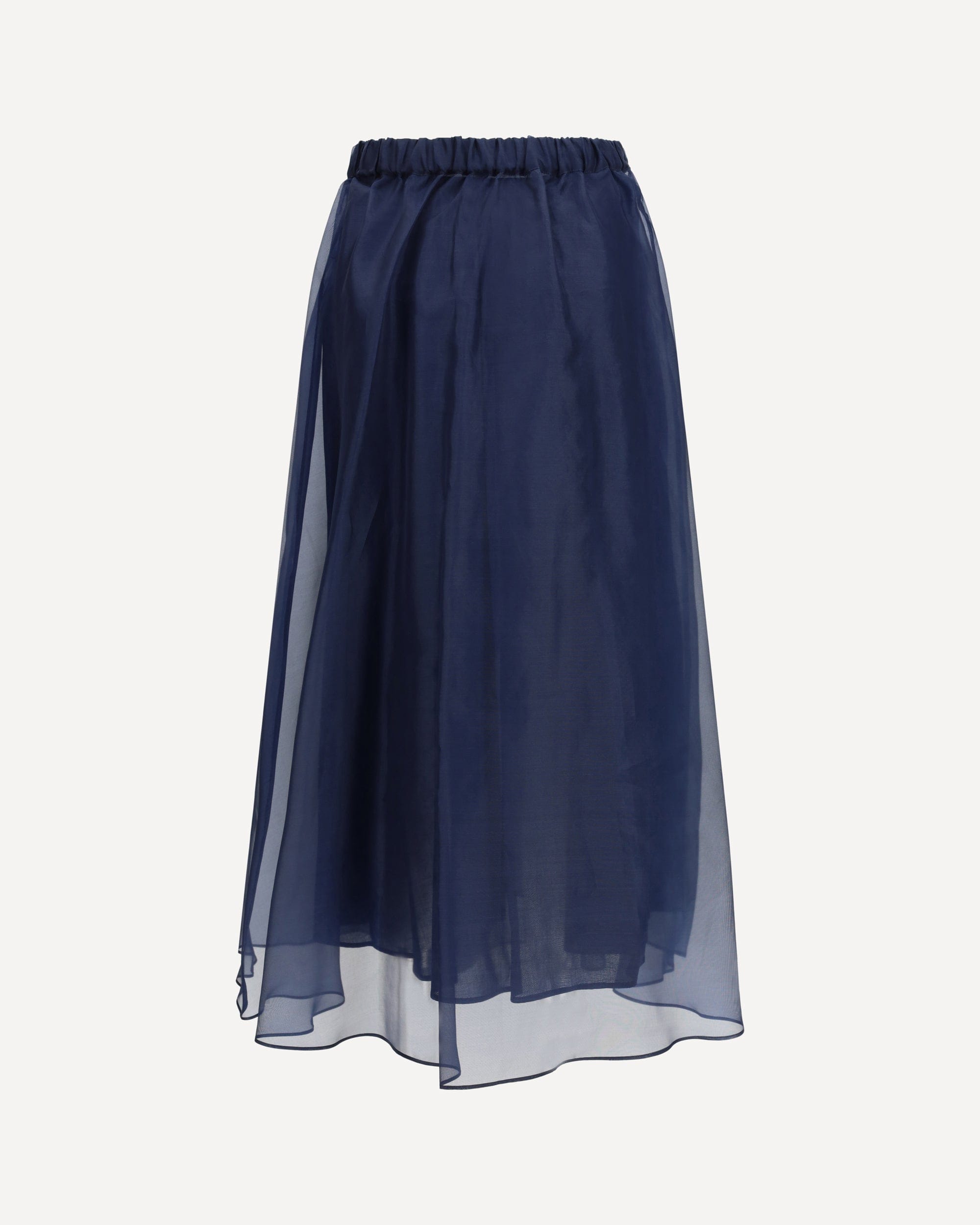Max Mara Visino Organza Pleated Skirt