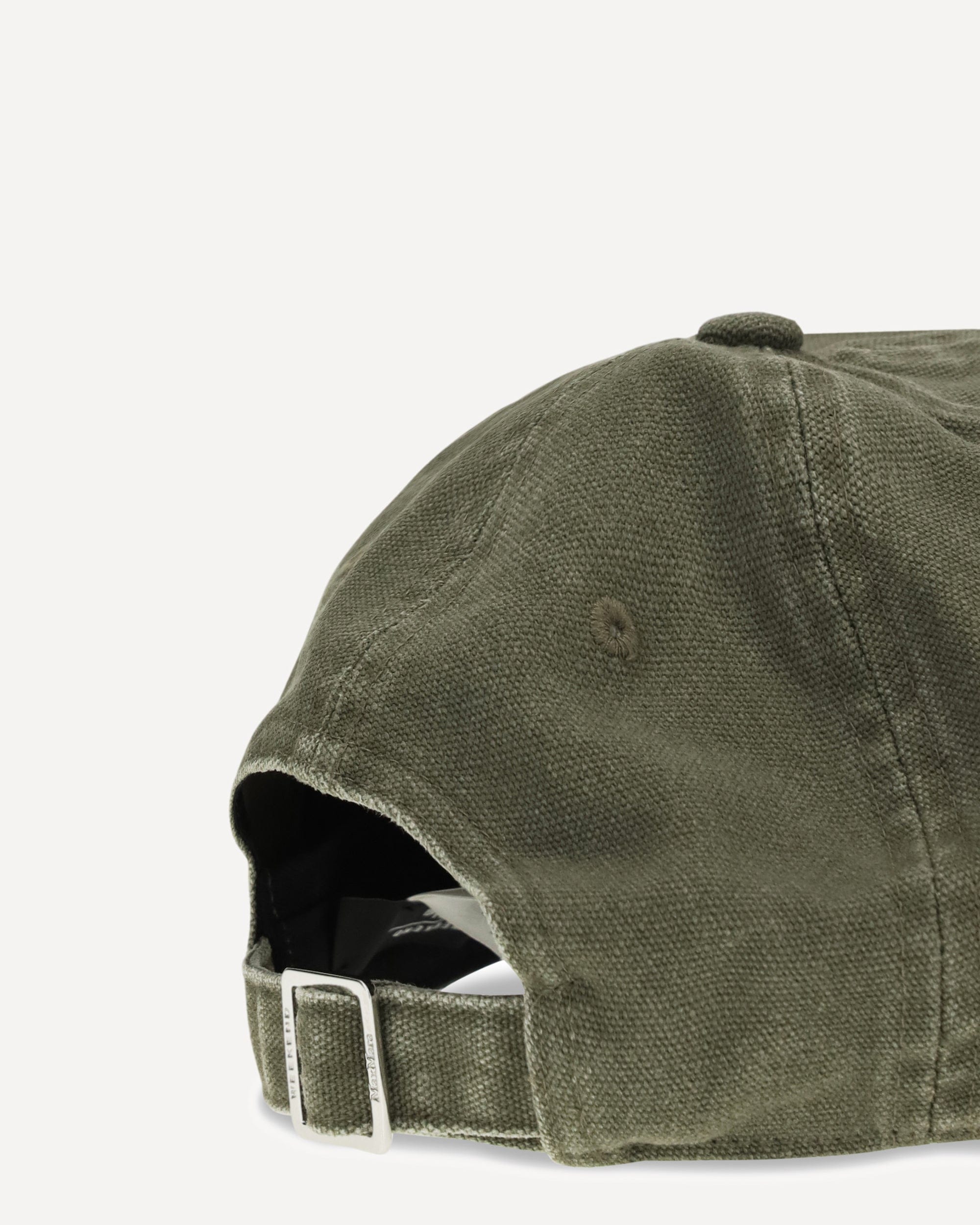 Max Mara Washed Cotton Baseball Cap