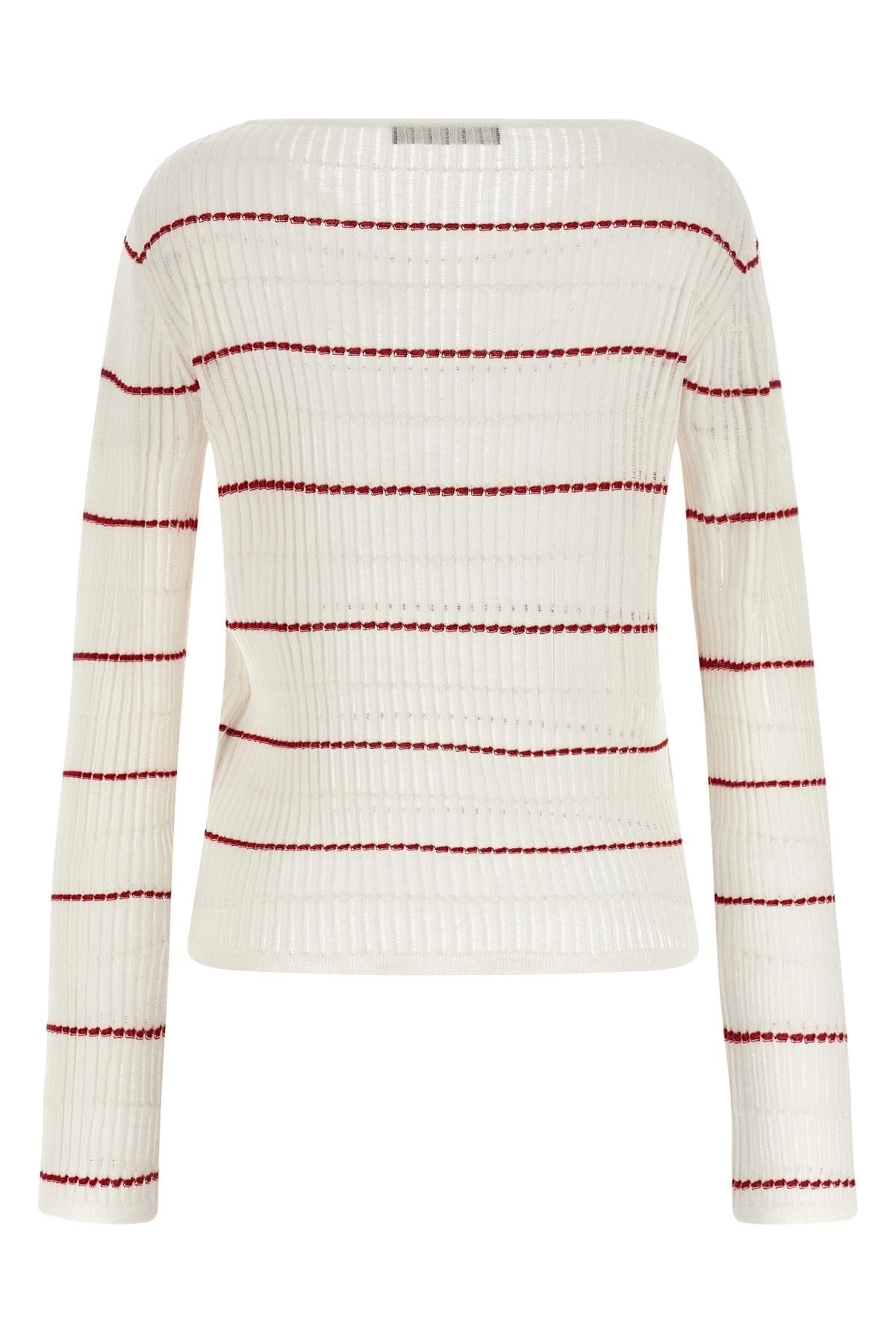 Max Mara Max Mara White Stepdone Sweater