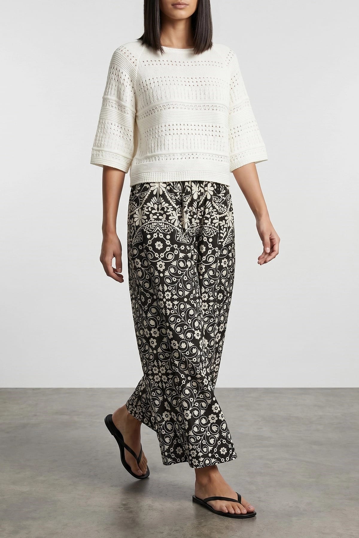 Max Mara Wkipalanca Cropped Wide-Leg Pants - alternate view