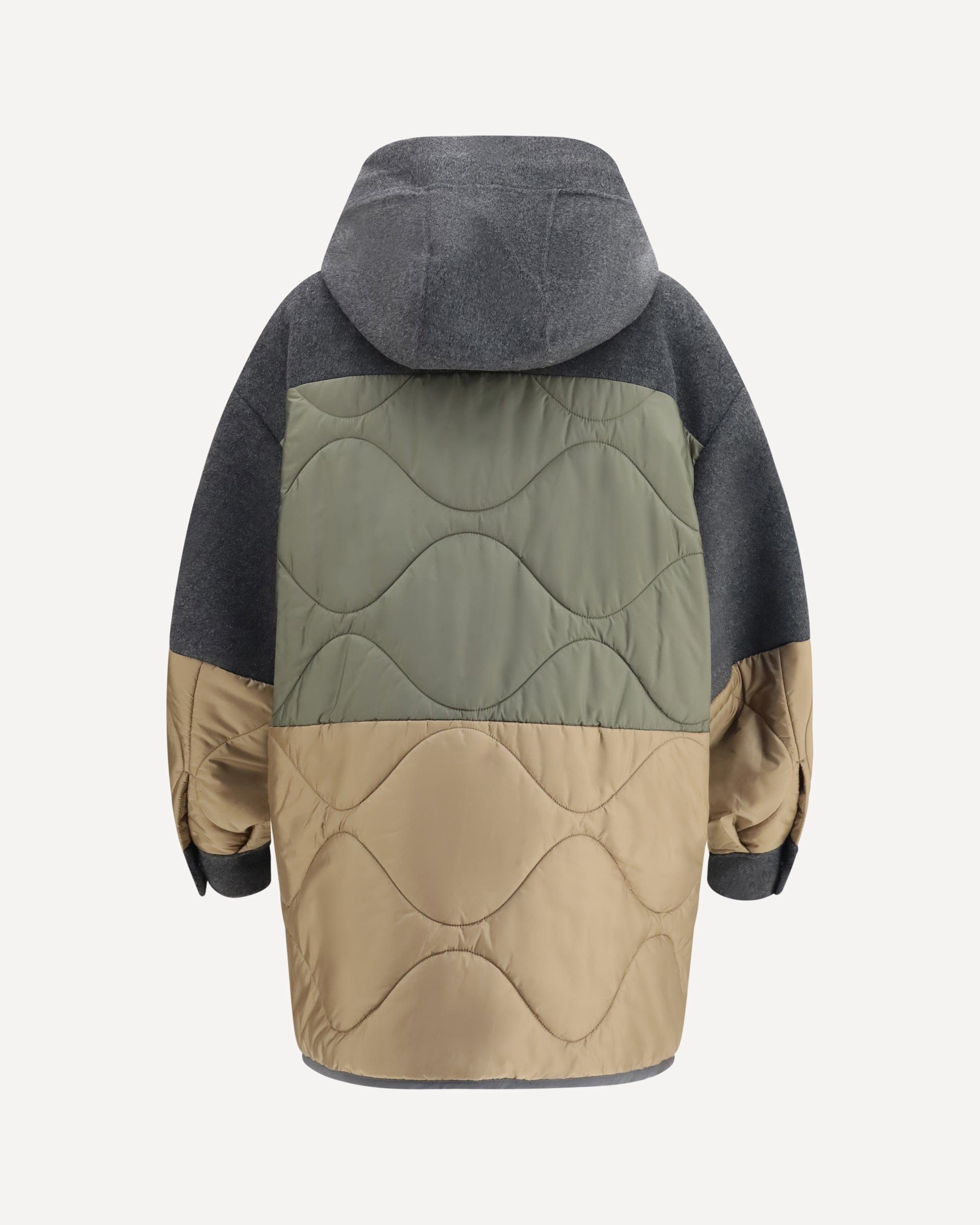 Max Mara Wool And Technical Fabric Jacket - alternate view