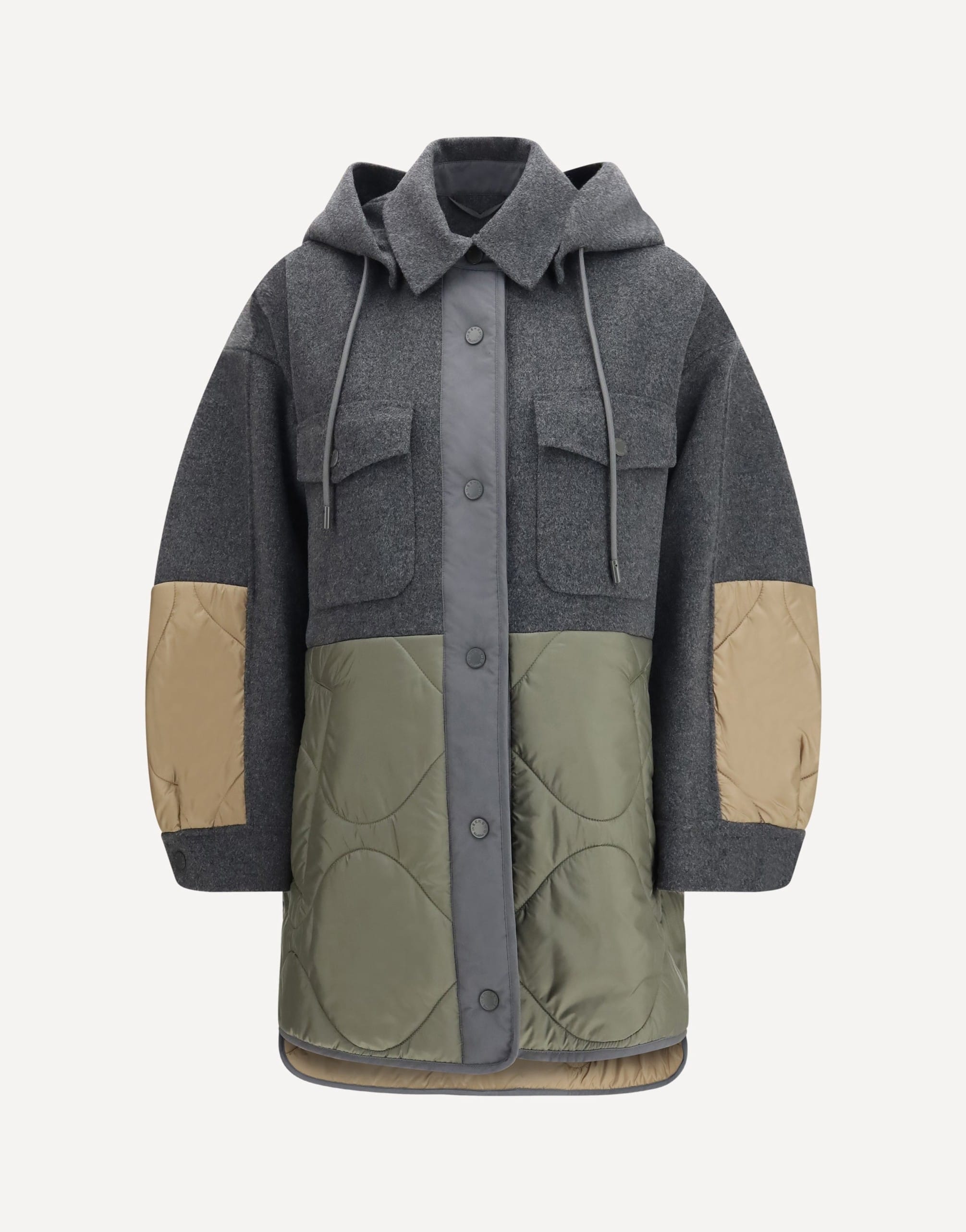 Max Mara Max Mara Wool And Technical Fabric Jacket