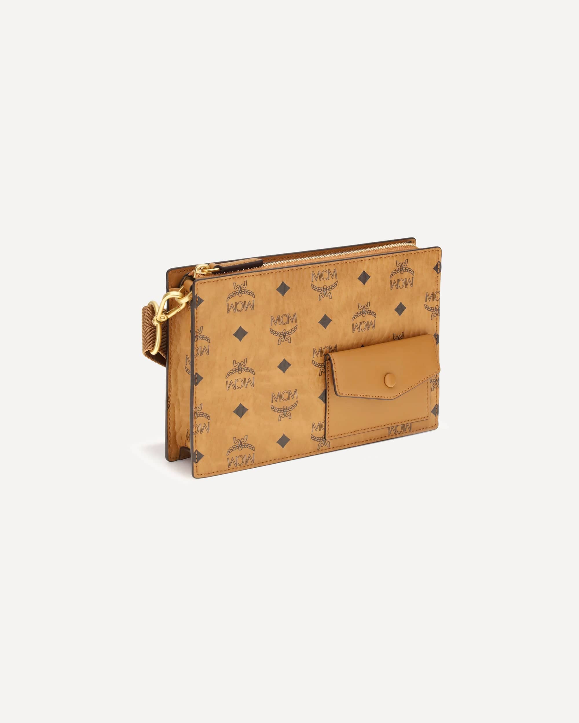 MCM Aren Canvas Shoulder Bag - alternate view