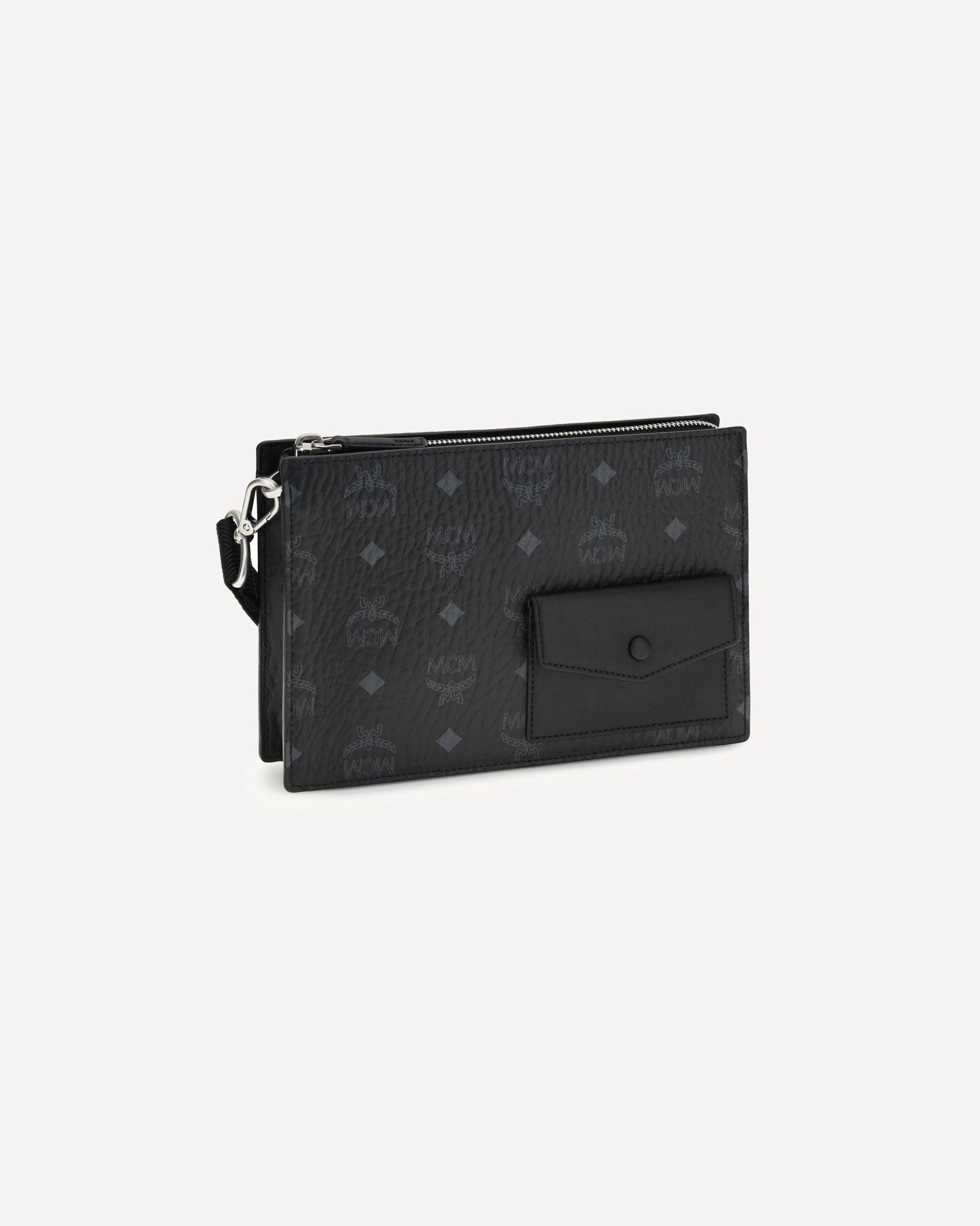 MCM Aren Standing Shoulder Bag Visetos - alternate view