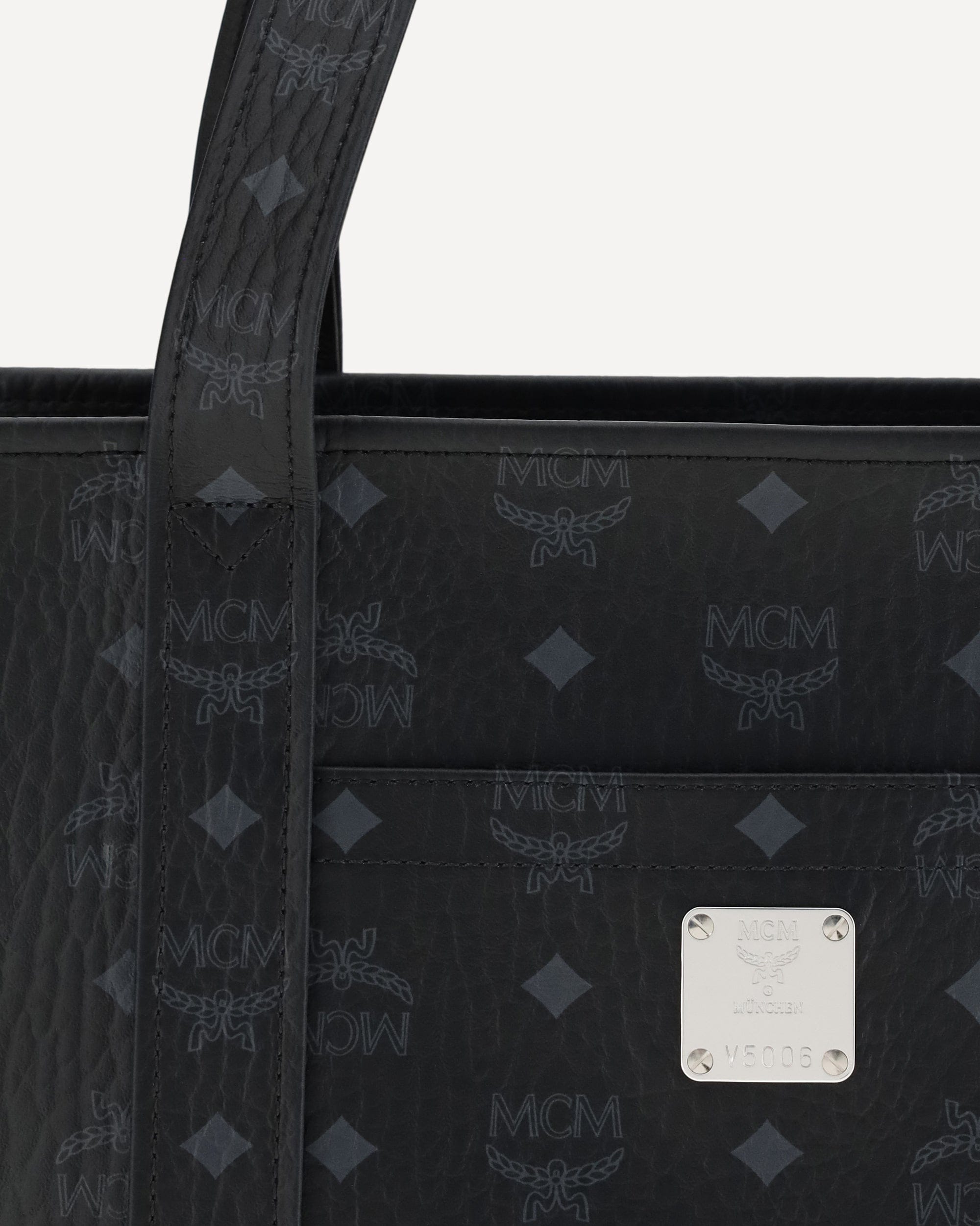 MCM Aren Visetos Tote Bag